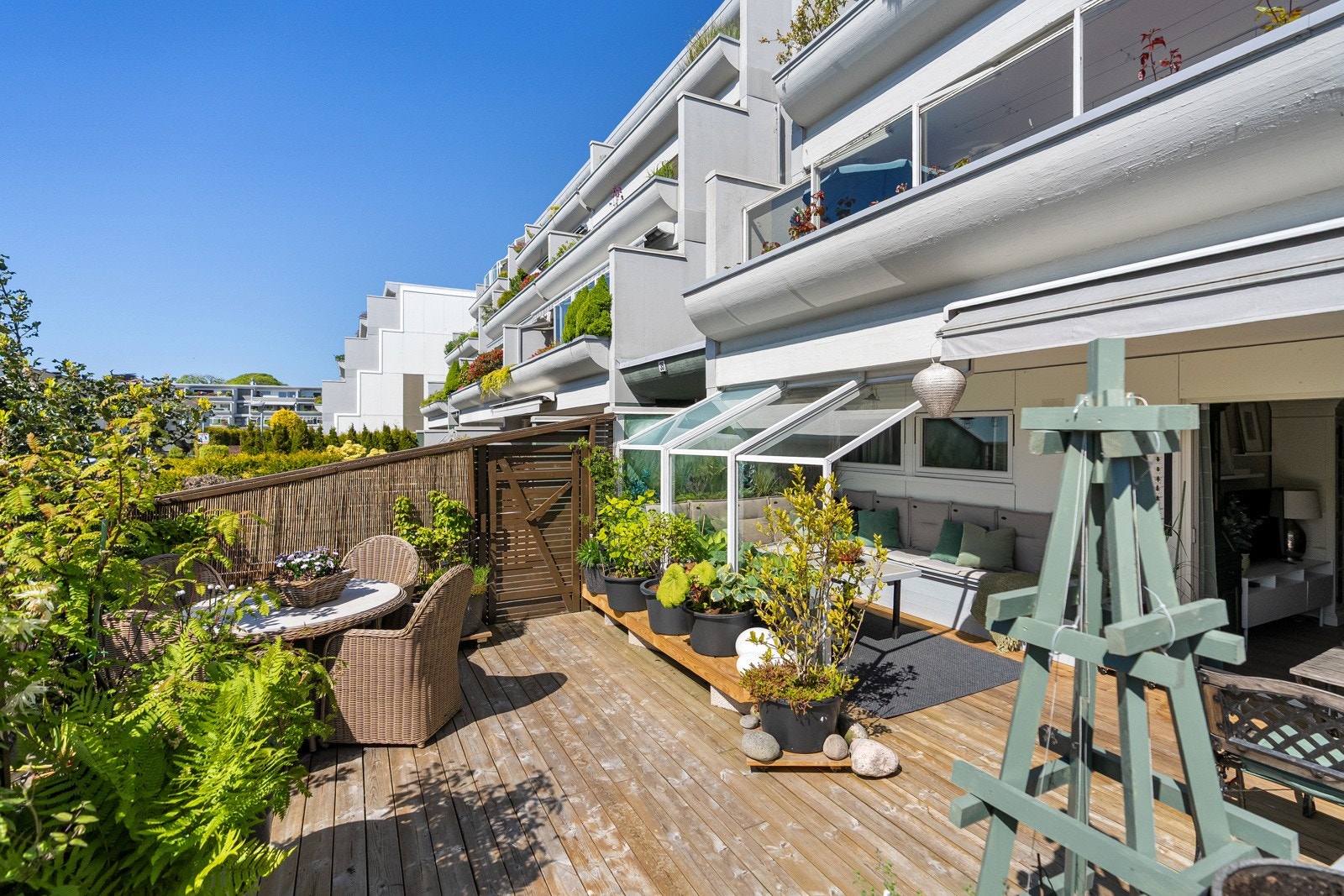 Uteområdet. Galleribilde