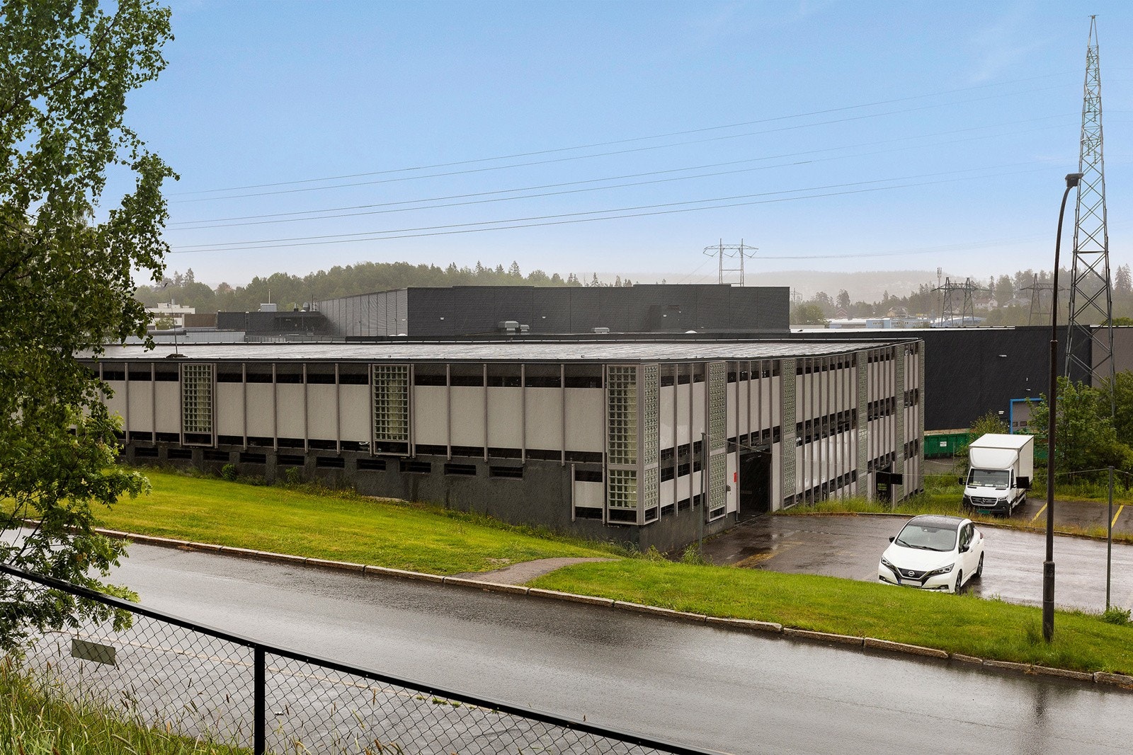 Garasjeanlegget. Galleribilde