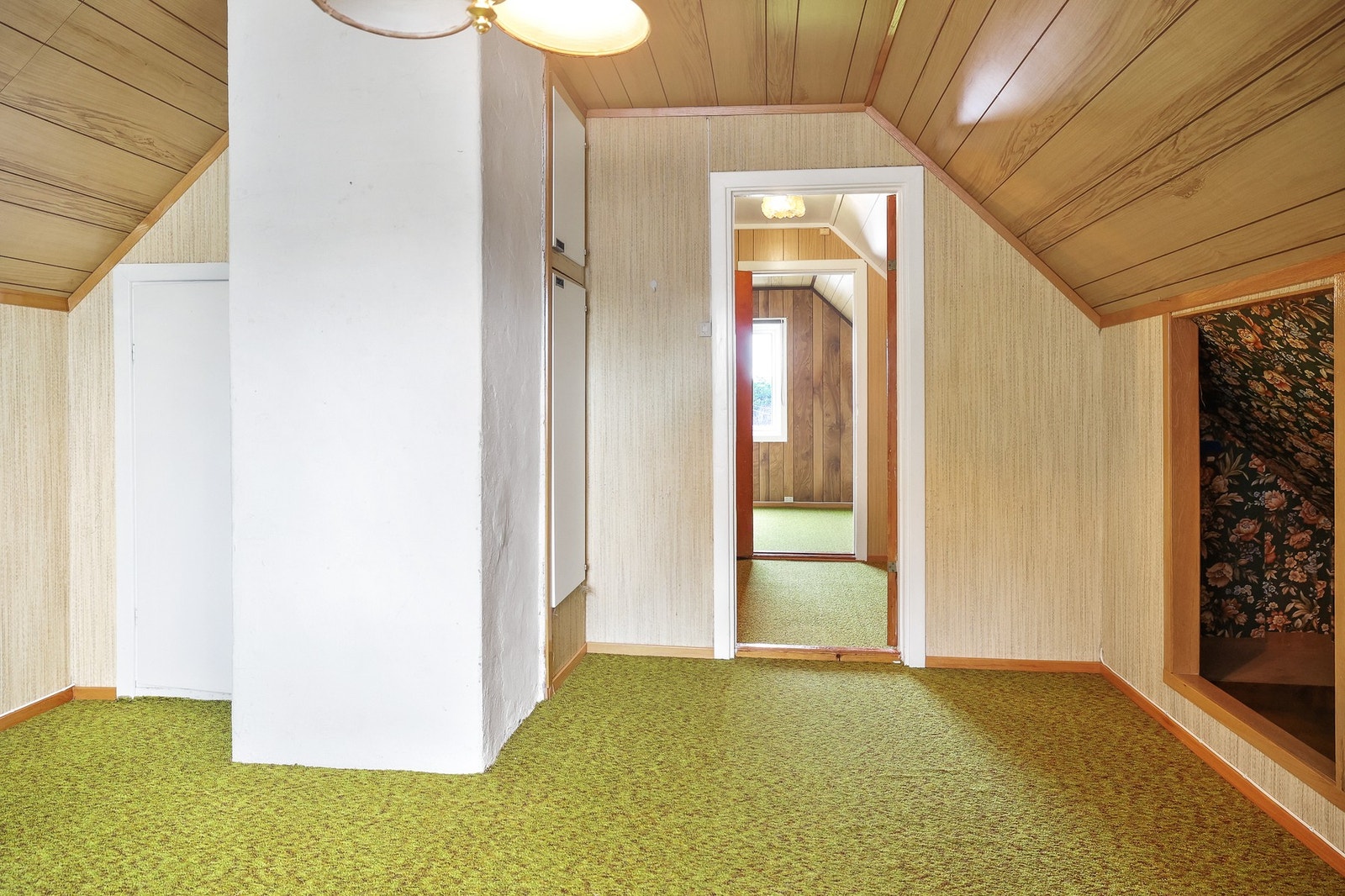 Det er to soverom på loftet. Galleribilde