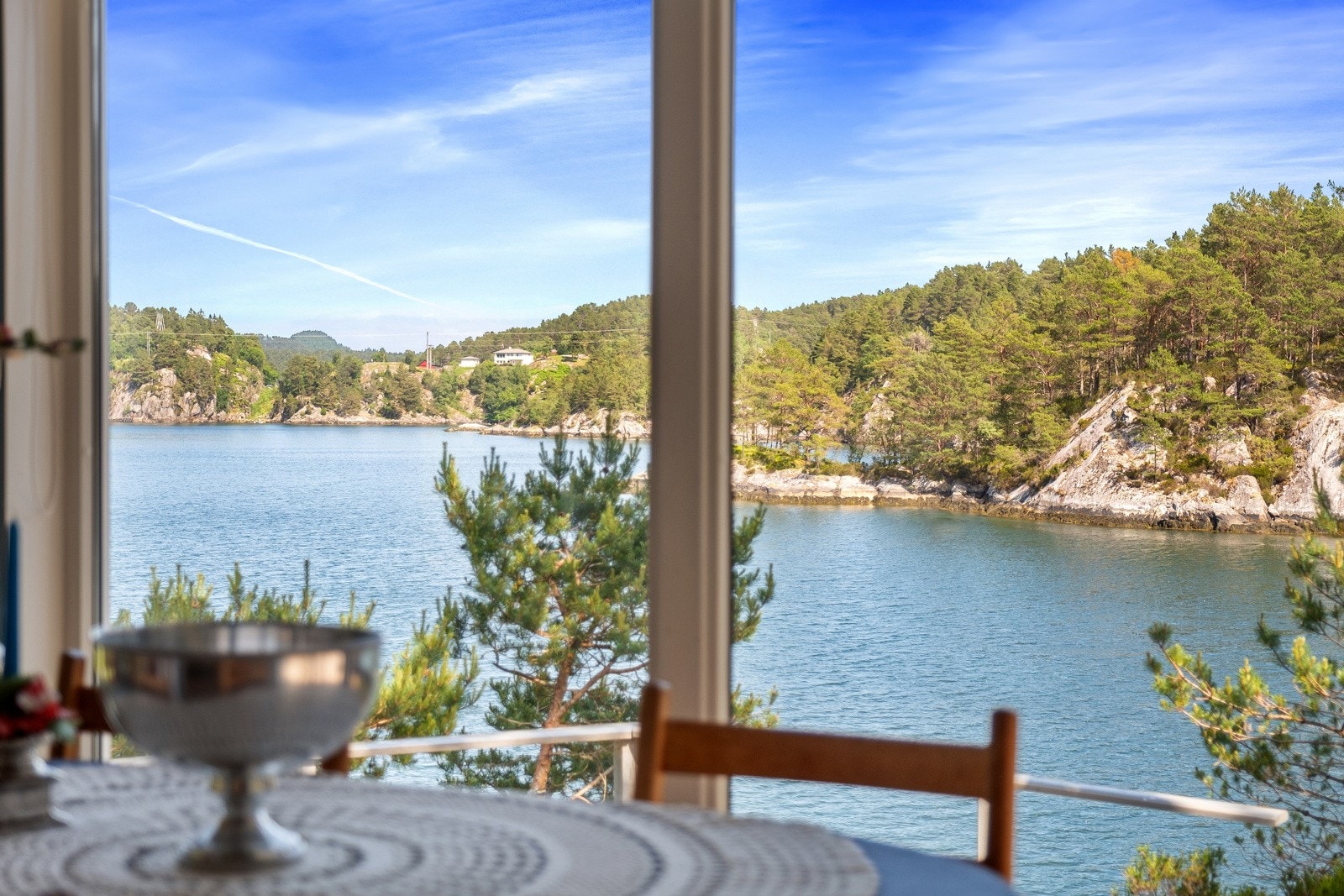 Her er nok utsikten flott også, selv om det skulle komme noen regnbyger. Galleribilde