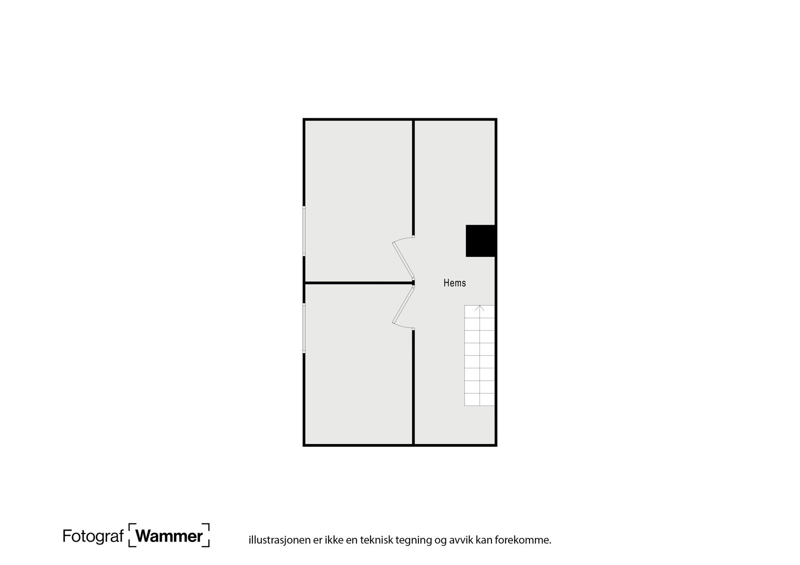 Plantegning hems Galleribilde