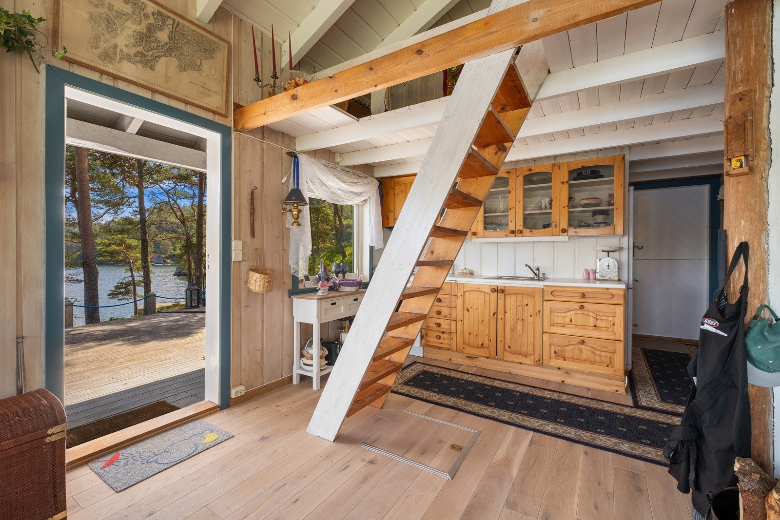 Utgang til terrassen Galleribilde