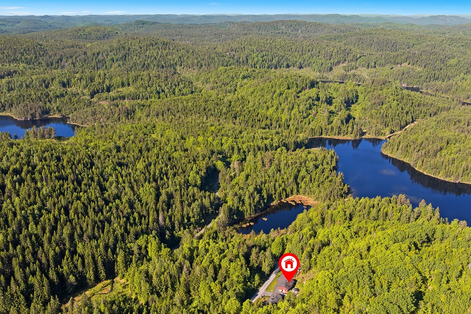 Et natureldorado med kort vei til både bade-/fiskevann og fantastiske turmuligheter i utmarka Galleribilde