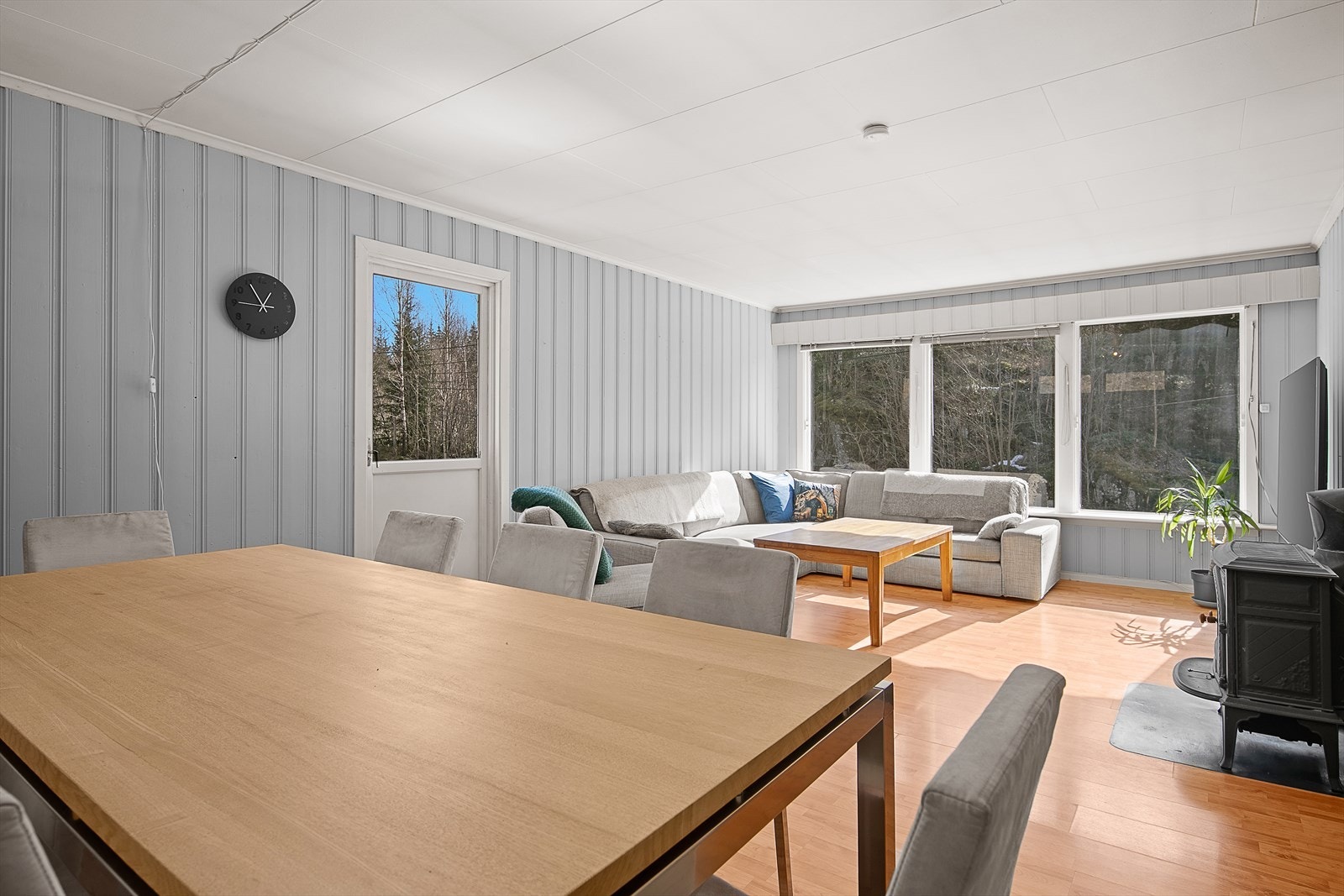 Stue-/spisestue Galleribilde