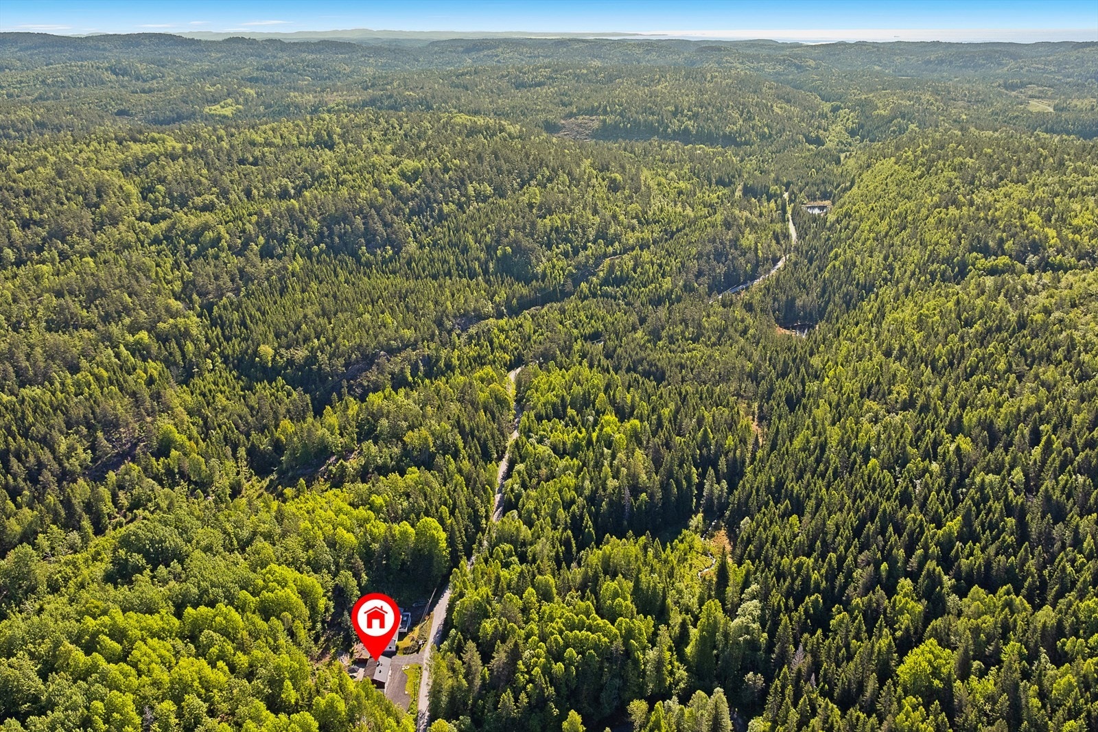 Dronefoto Galleribilde