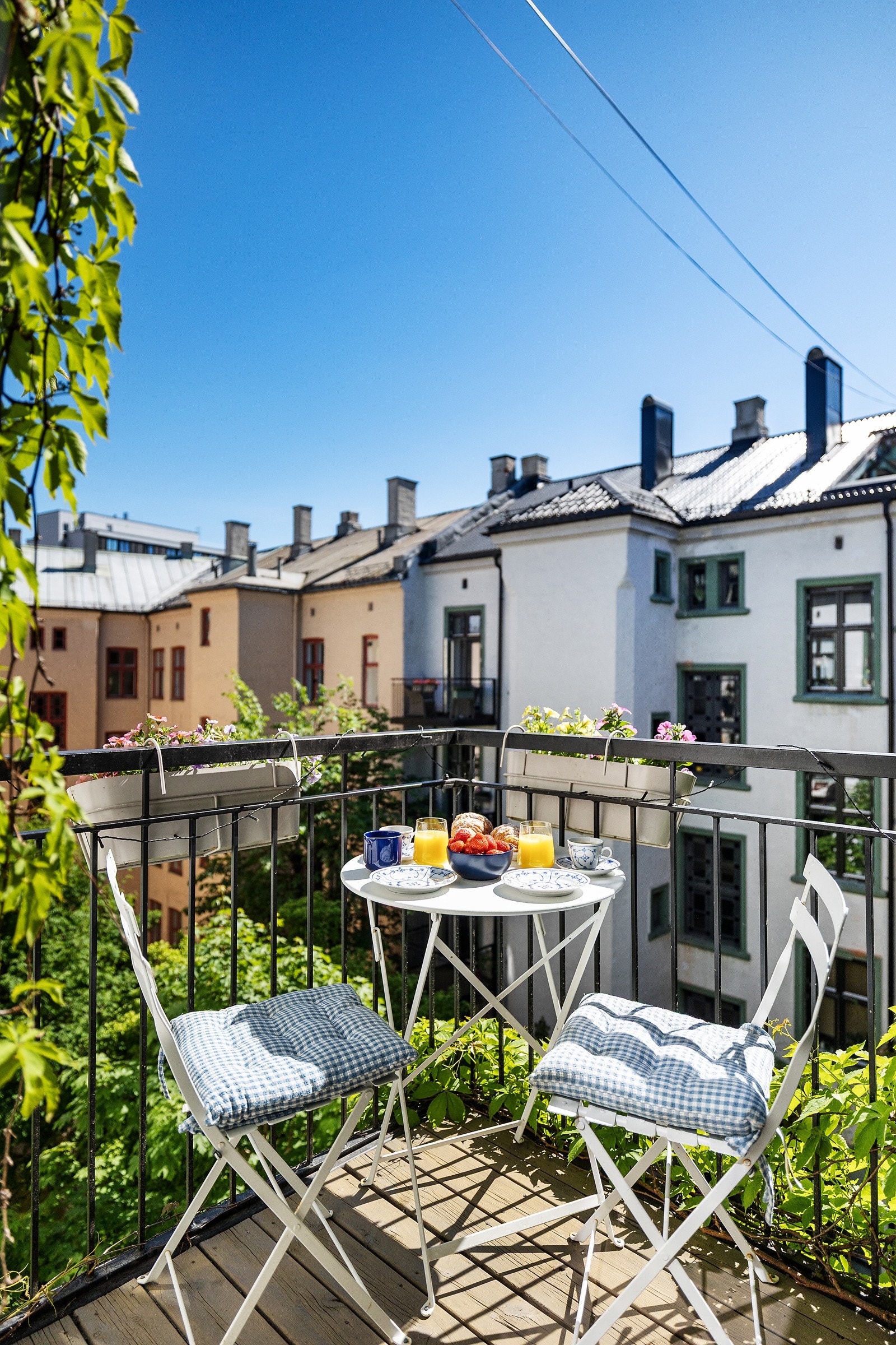 Her får du virkelig følelsen av å bo skjermet og rolig, omringet av lys og luft. Galleribilde