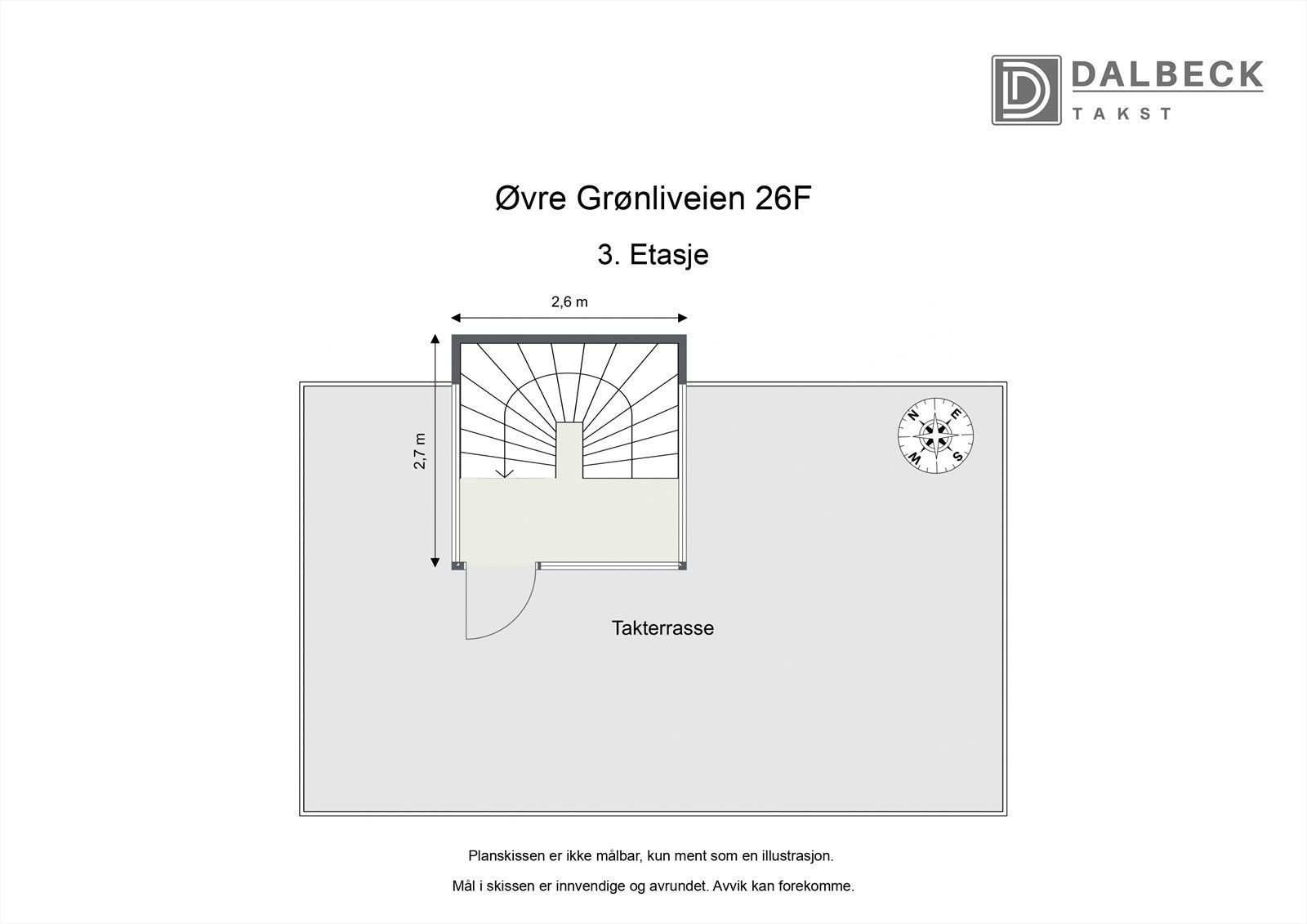Plantegning - 3. etasje Galleribilde