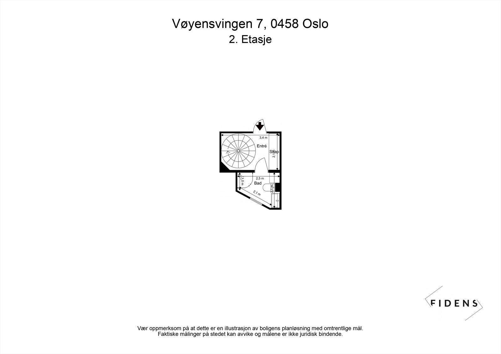 Plantegning. Galleribilde