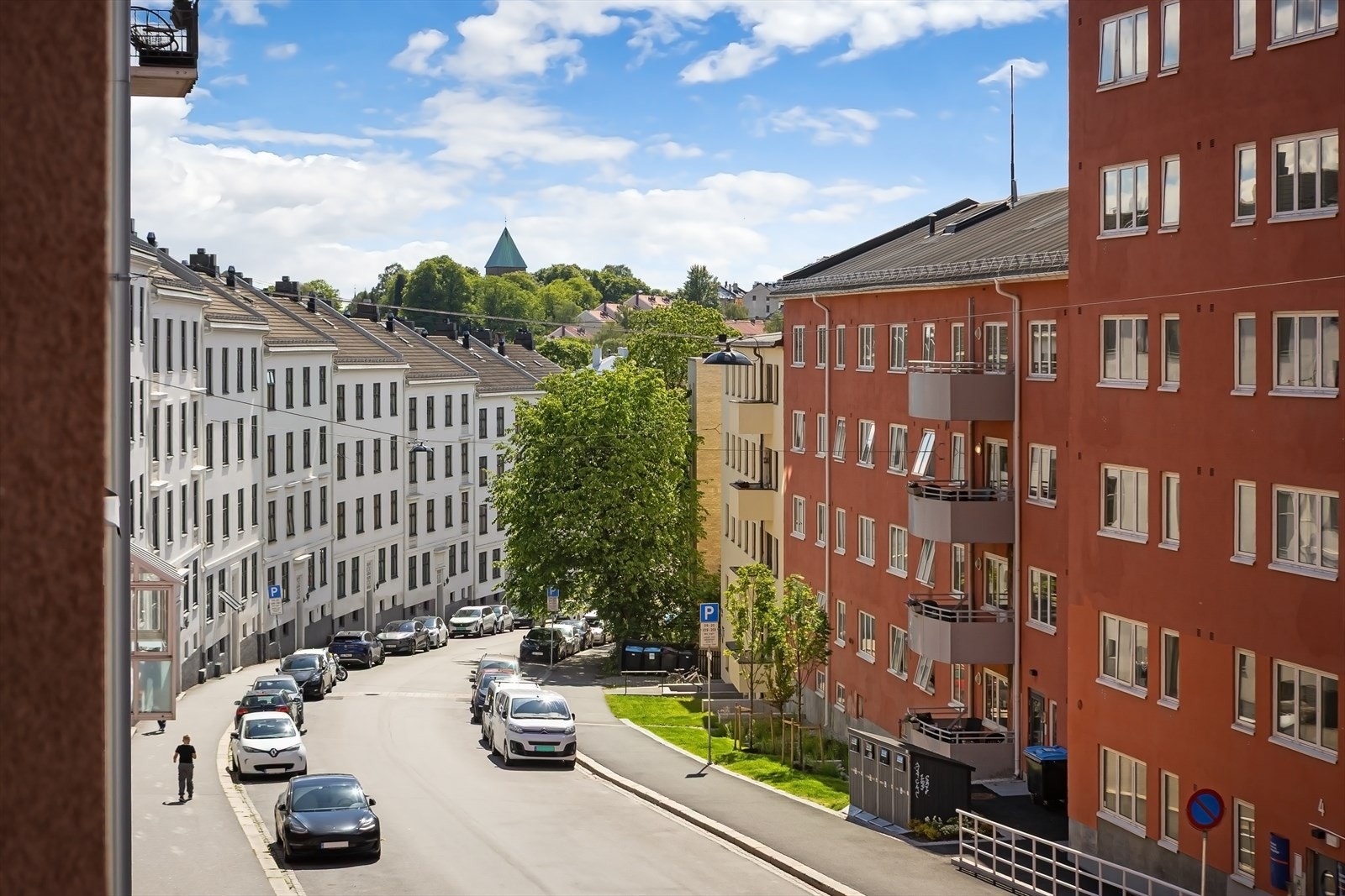 På balkongen er det plass til utemøblement og beplantning. Galleribilde