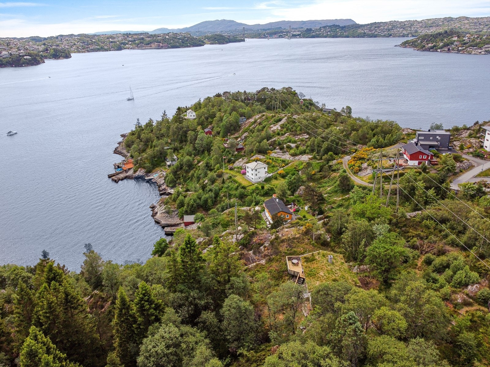 Her kan man leve hyttedrømmen kun 20 minutter fra Bergen sentrum Galleribilde