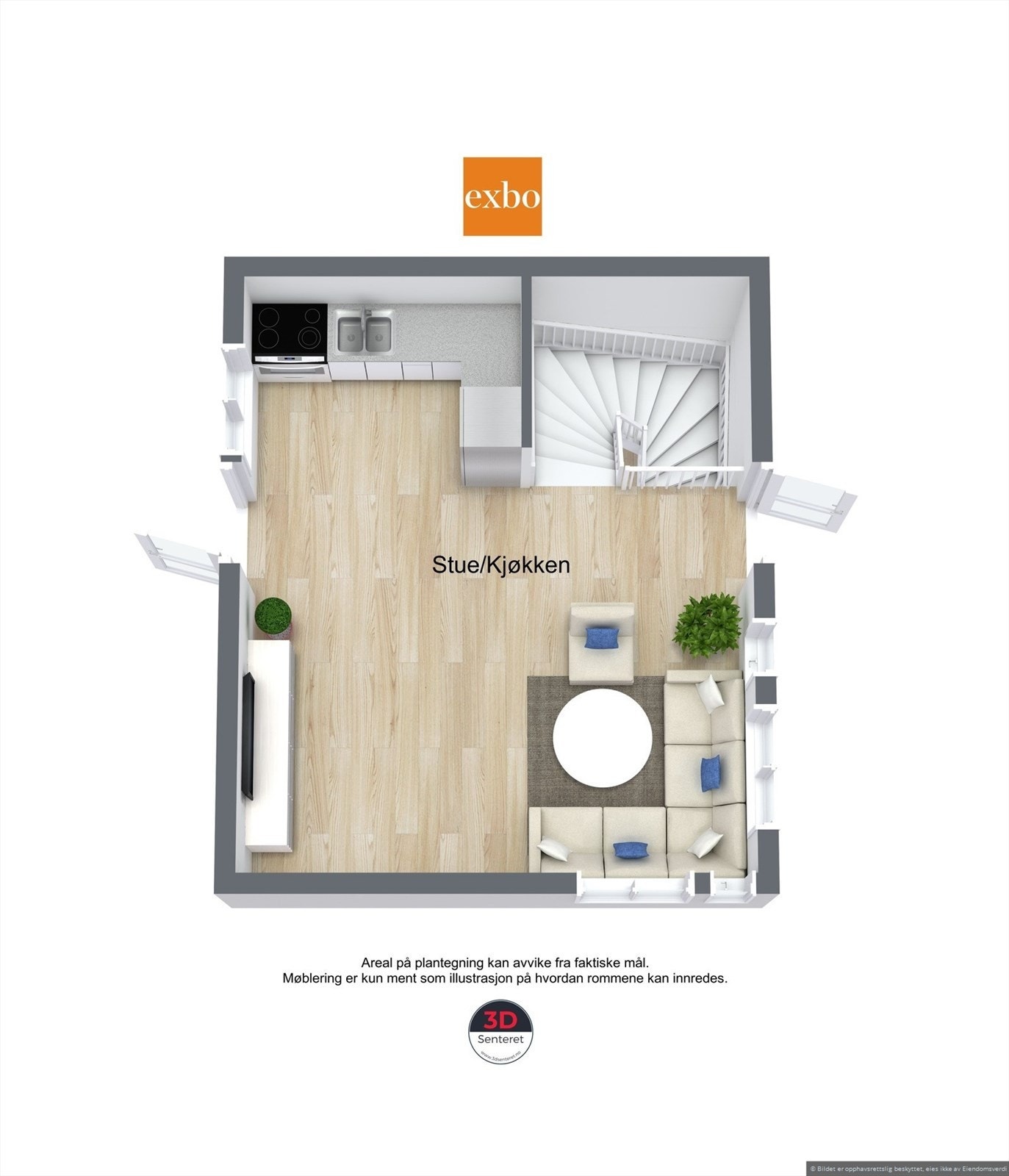 Plantegning - 2.etg Galleribilde