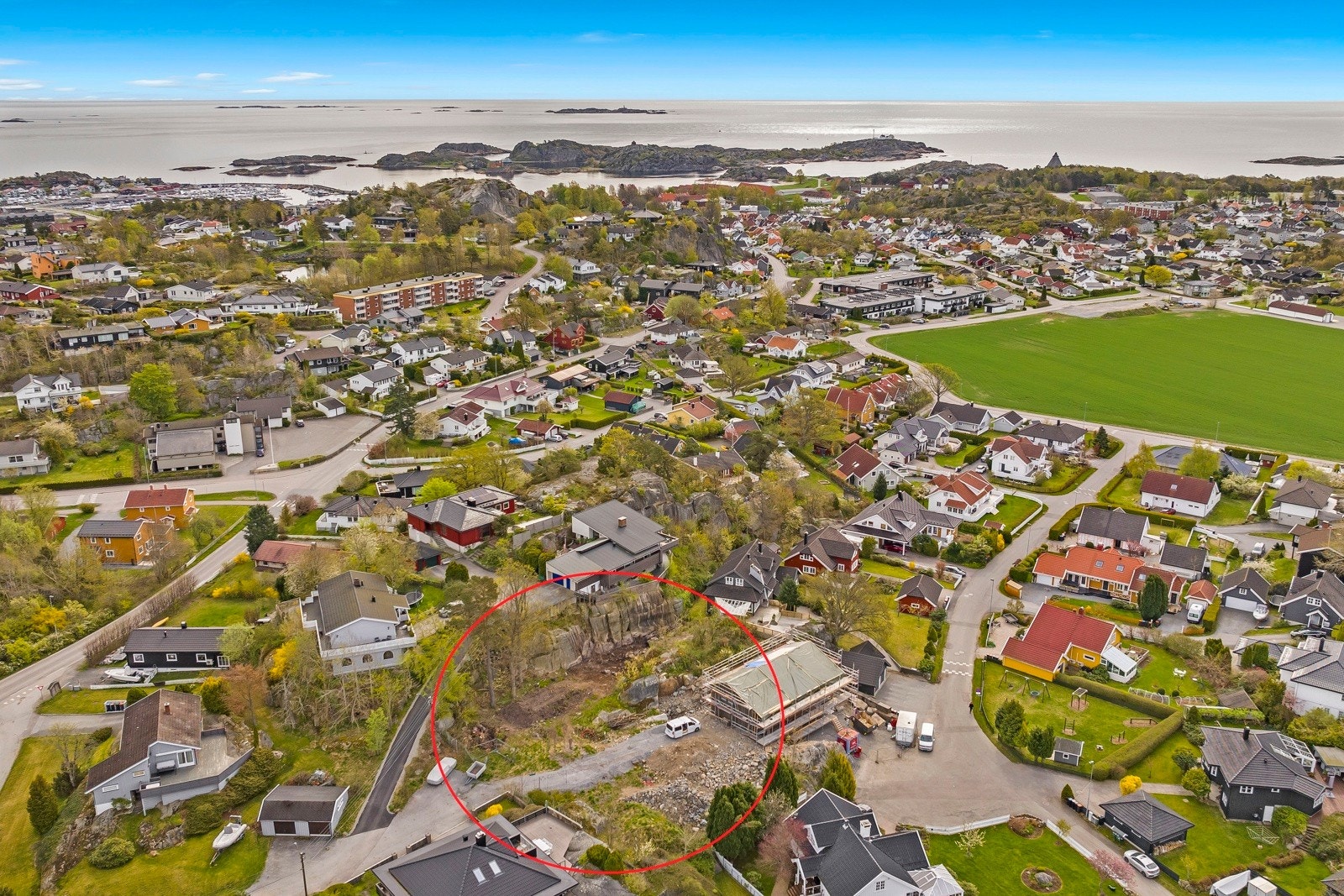 Her har du mulighet til å sikre deg tomt i et attraktivt område i Stavern Galleribilde