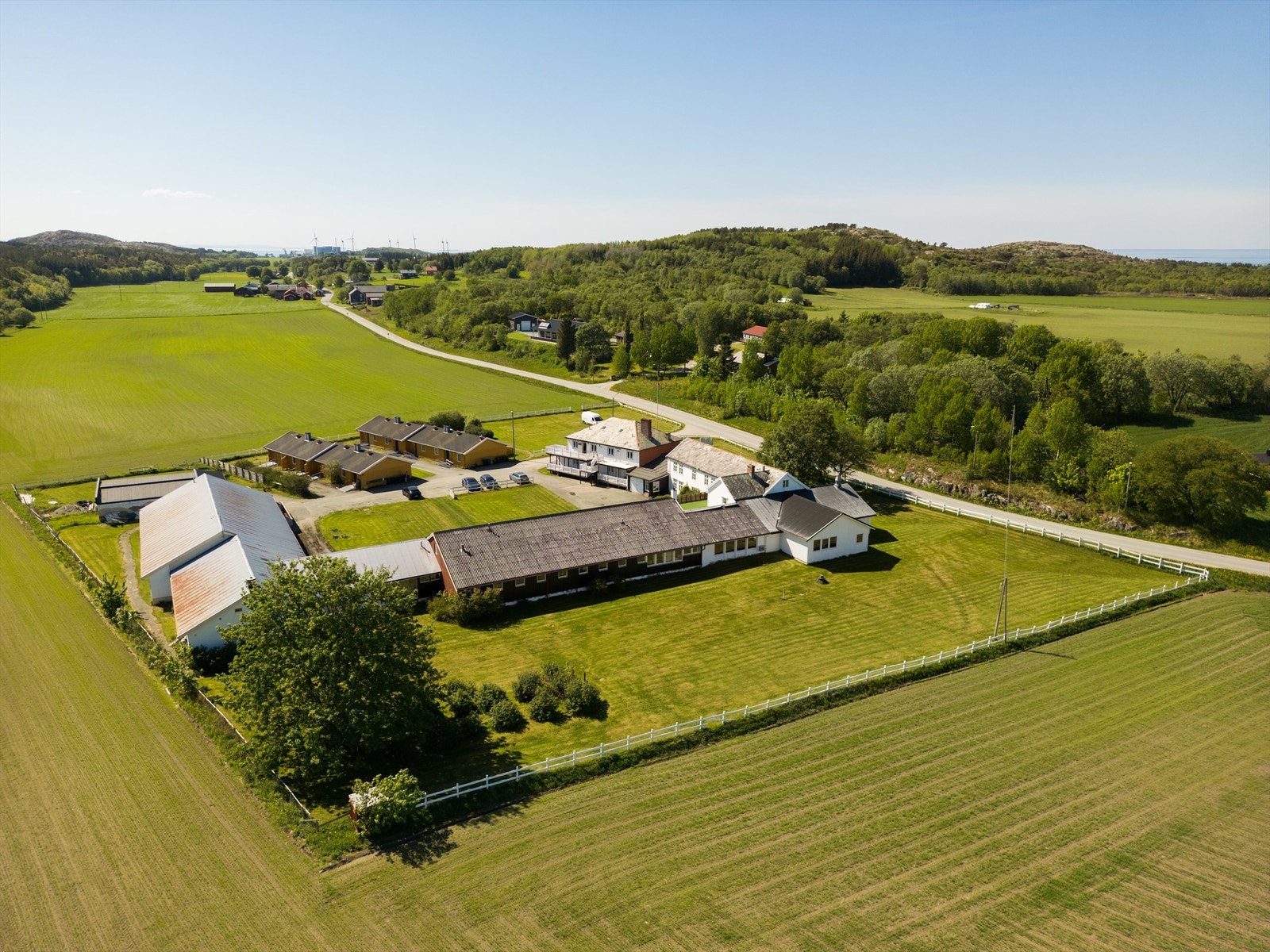 Dronefoto Galleribilde