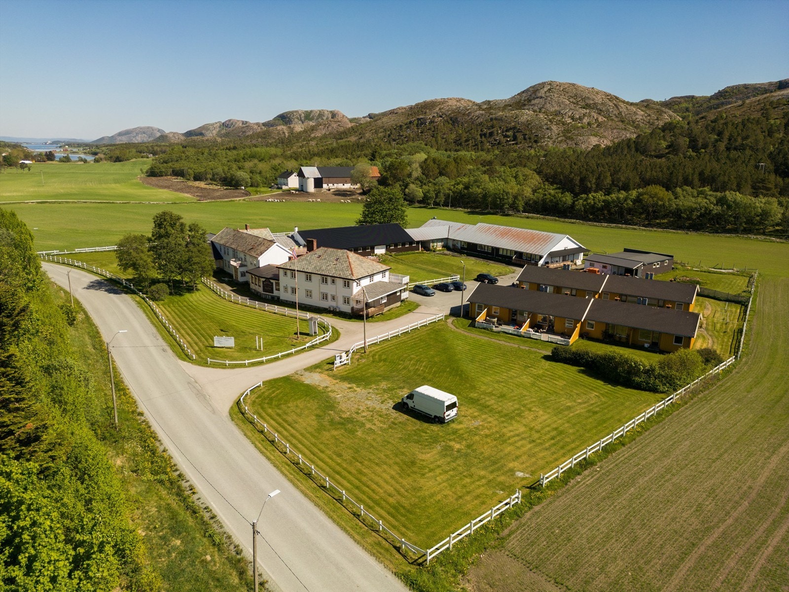 Dronefoto Galleribilde