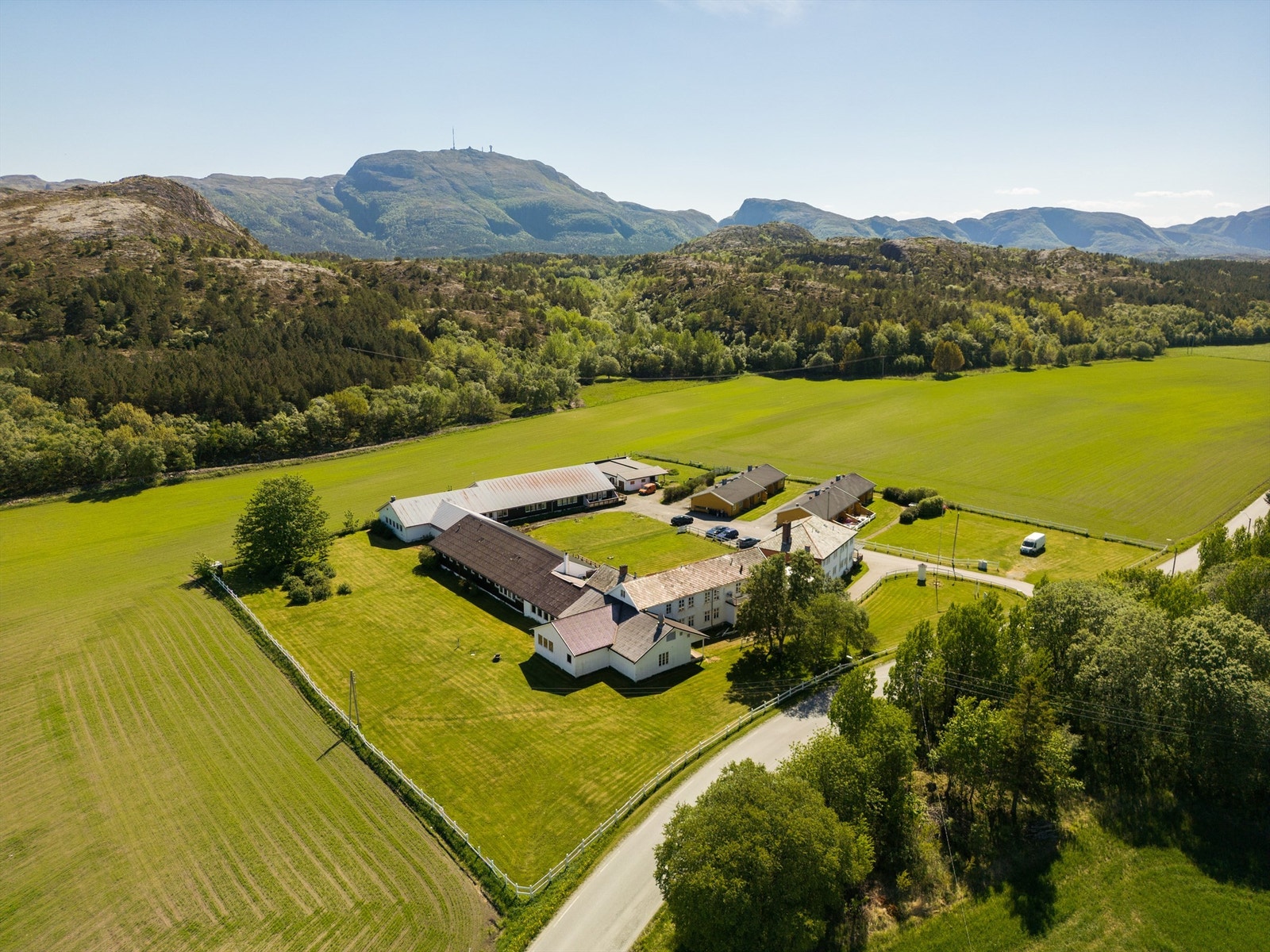 Dronefoto Galleribilde