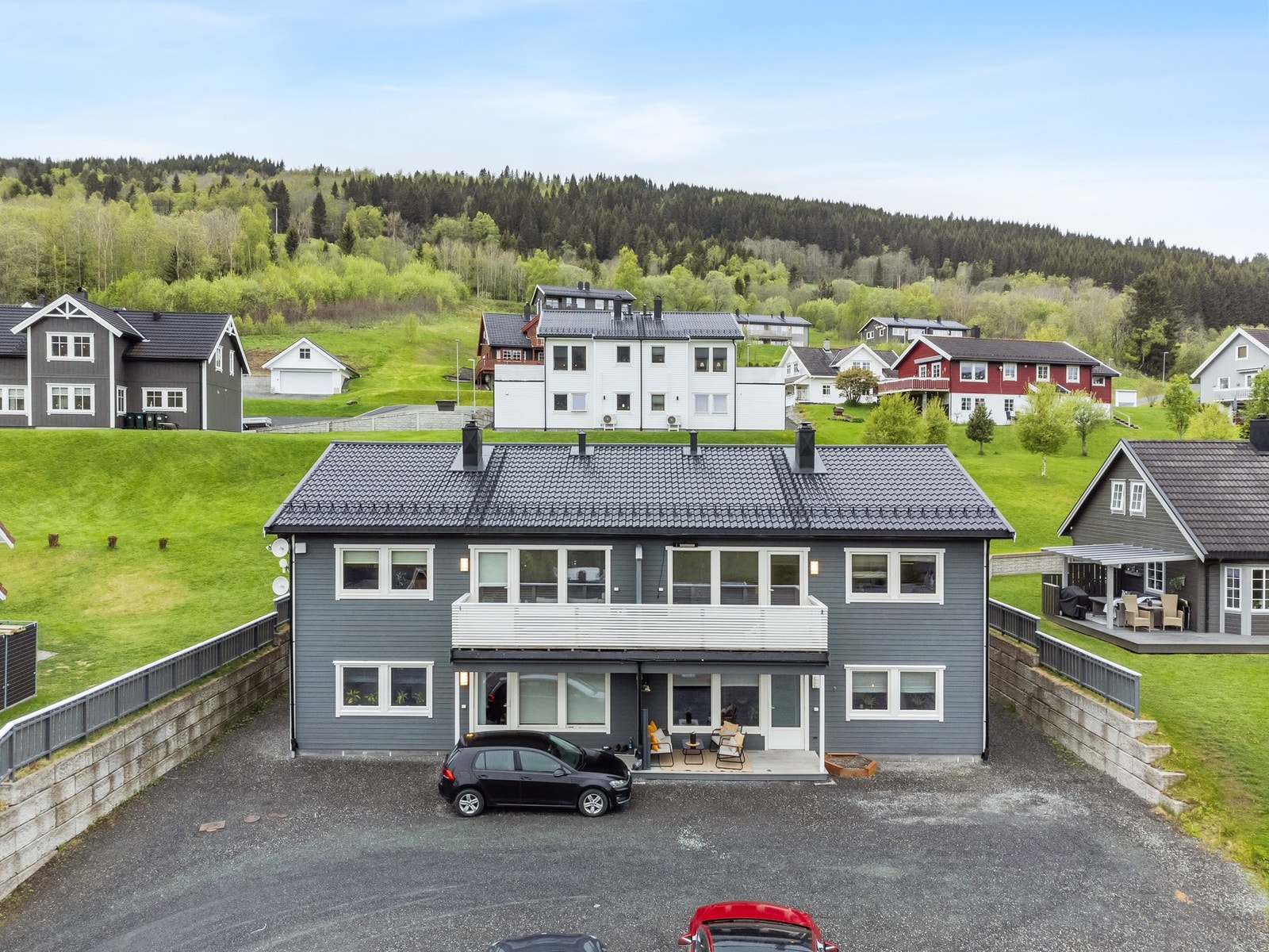 Leiligheten ligger i rolige og barnevennlige strøk. Galleribilde