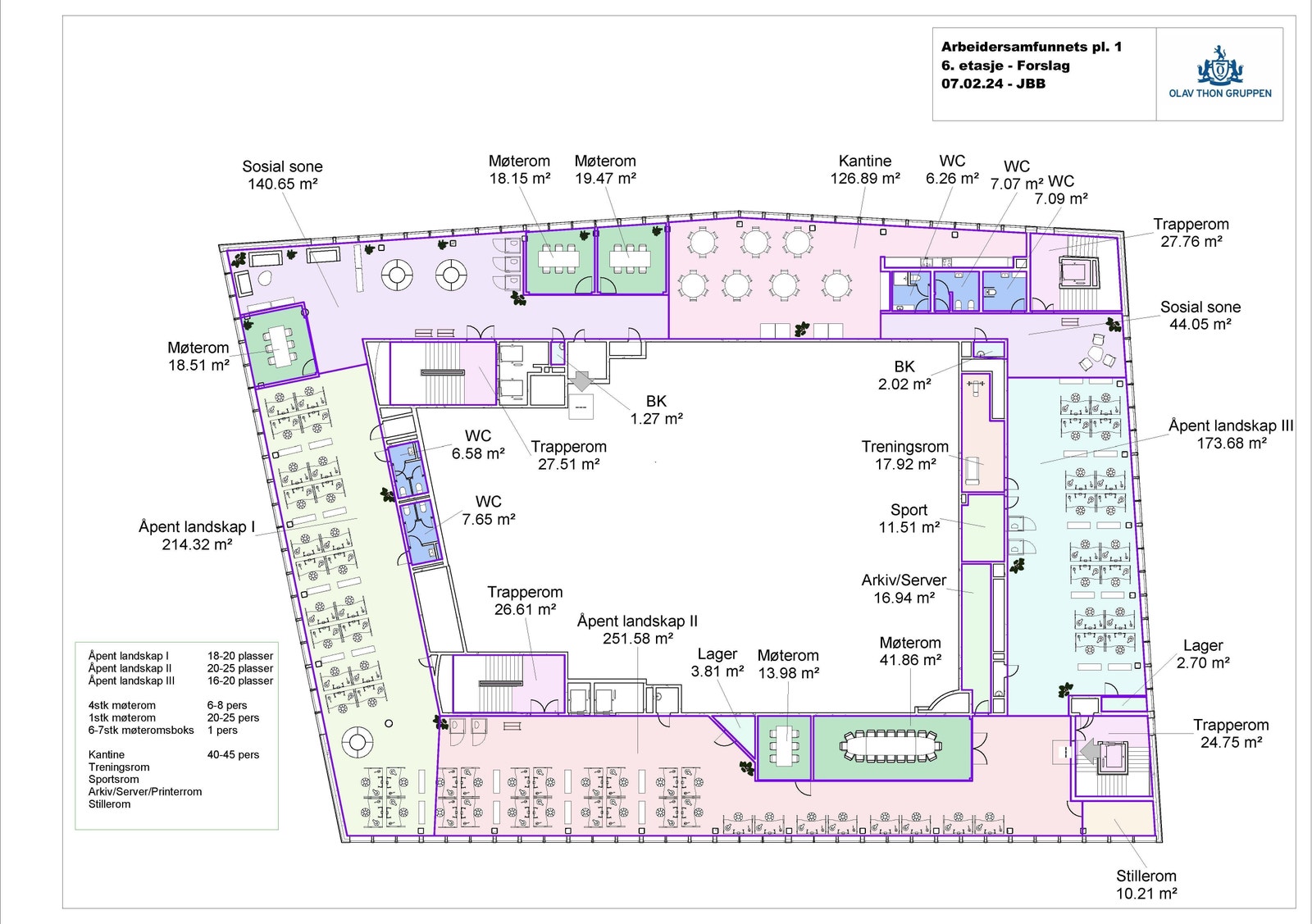 Planløsning forslag 2 Galleribilde