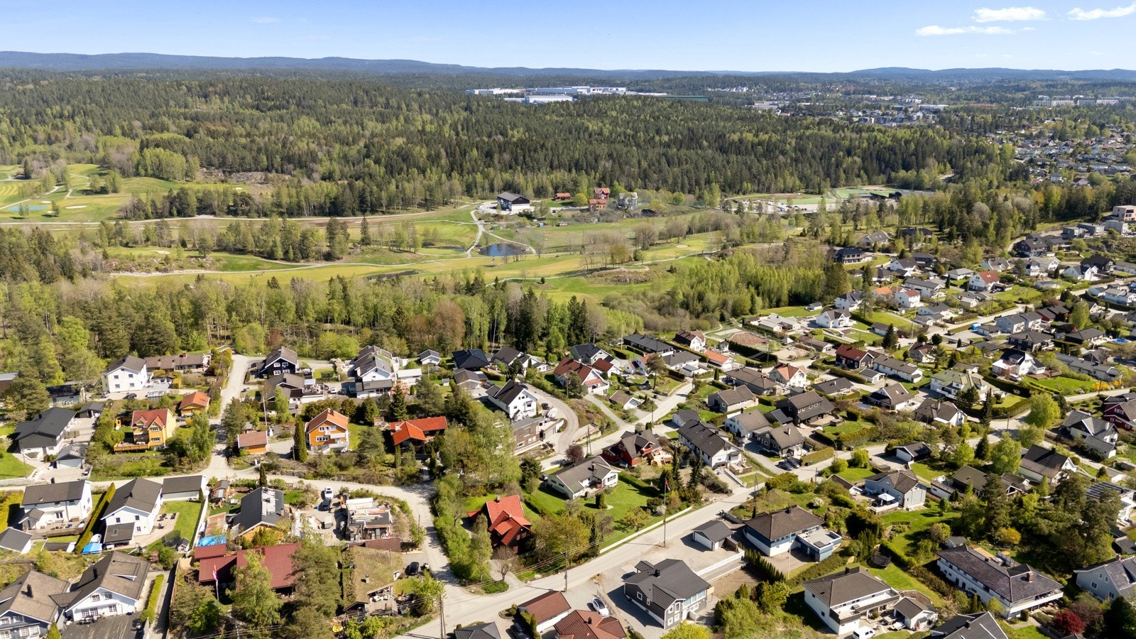 Dronefoto Galleribilde