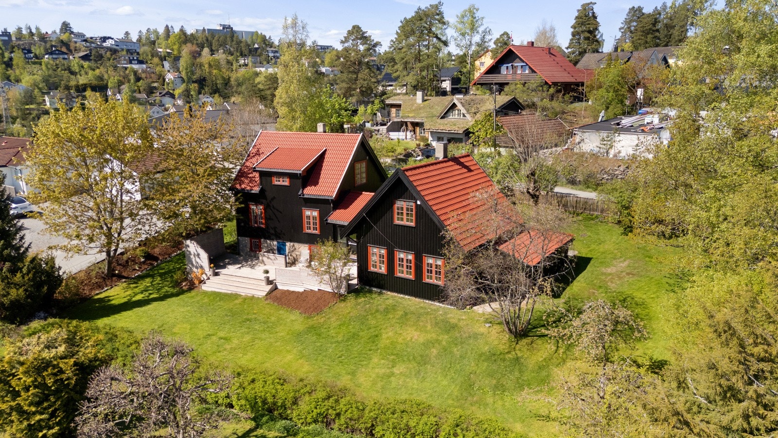 Dronefoto Galleribilde