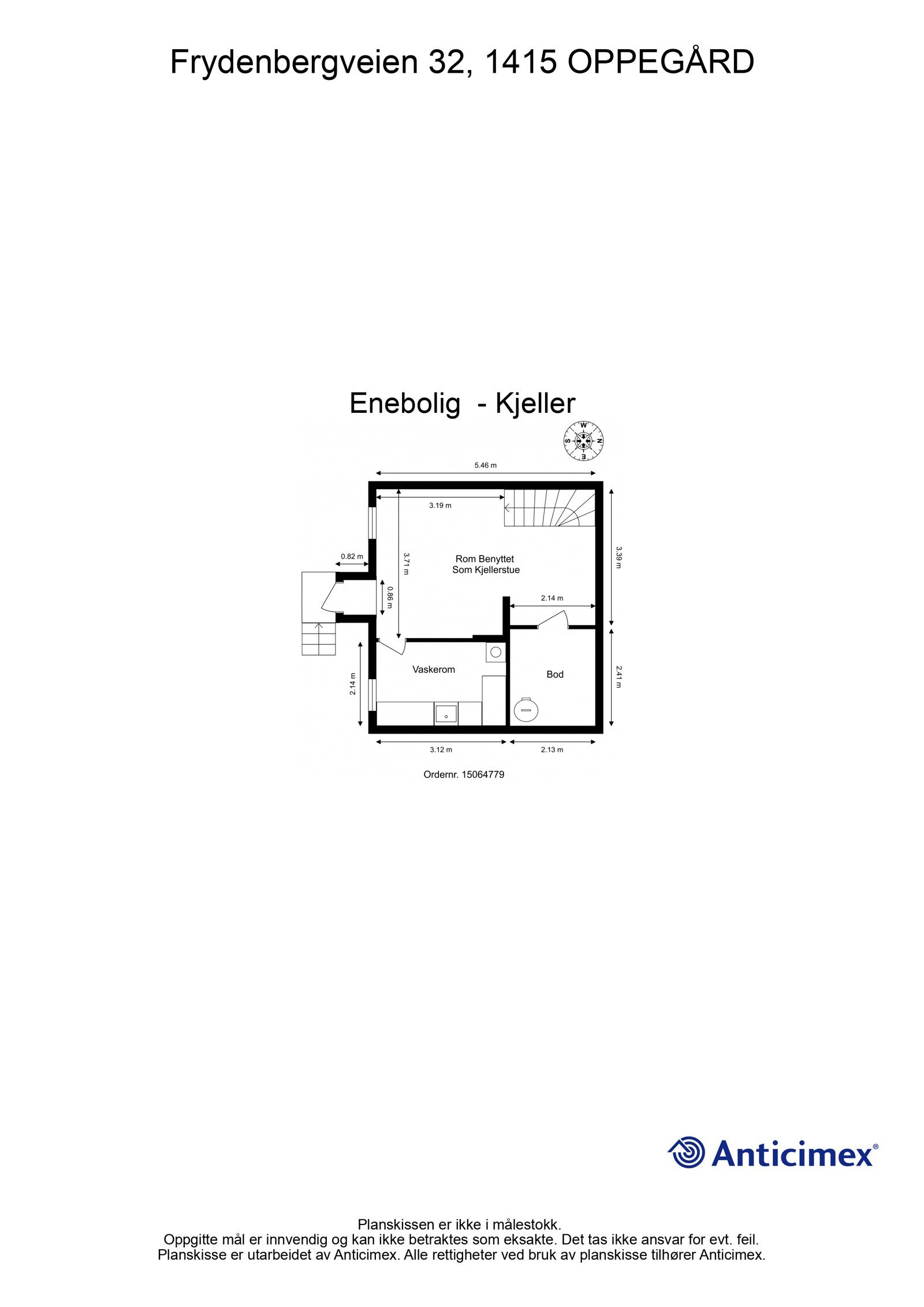Plan kjeller Galleribilde