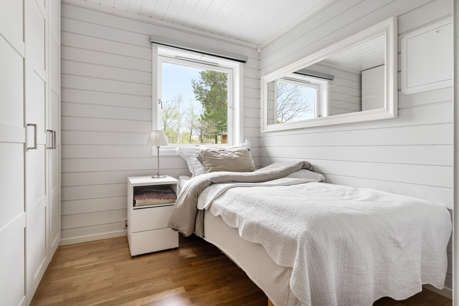 Soverom nummer tre i første etasje på 7,5 kvm. Galleribilde