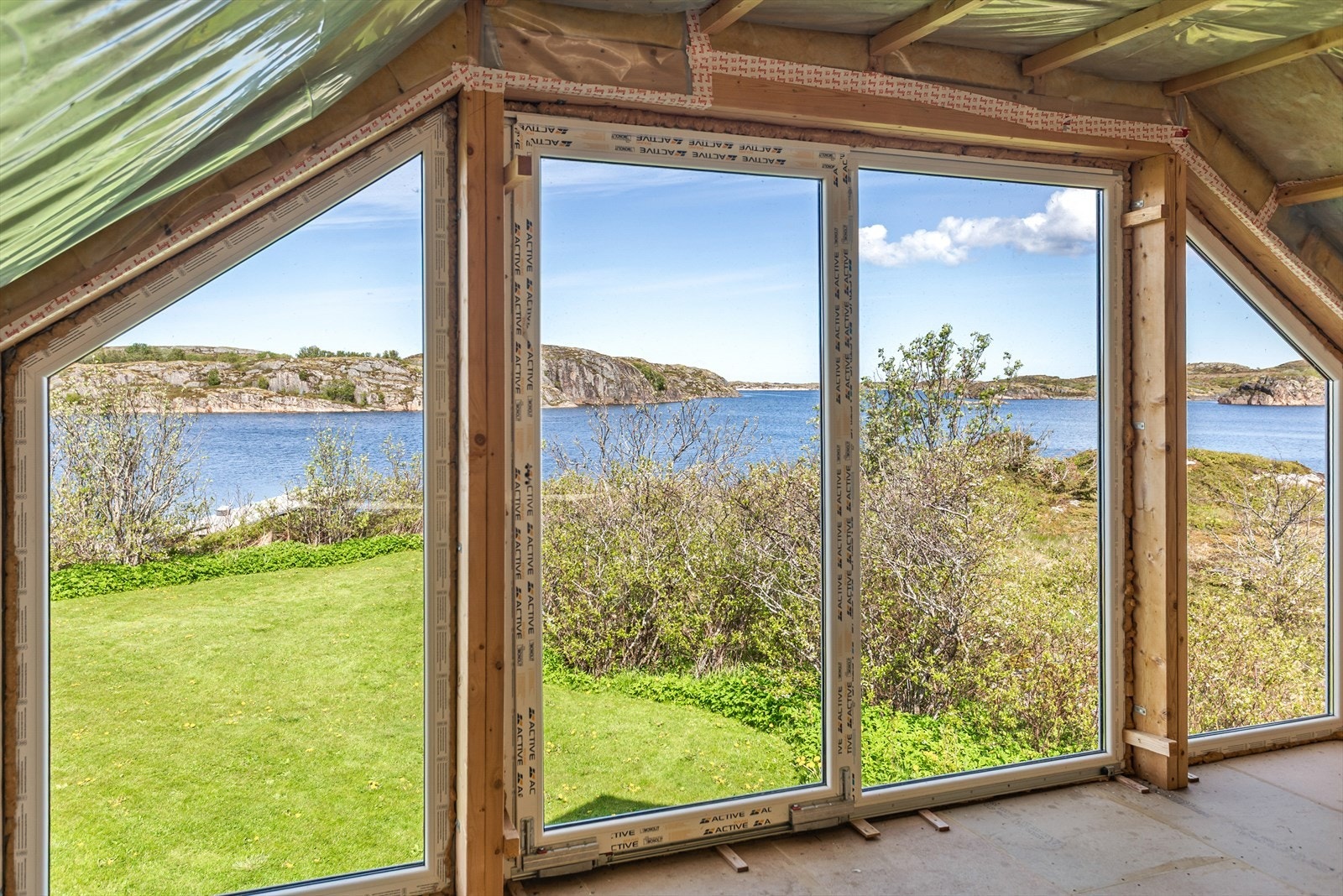 Utsikten er flott Galleribilde