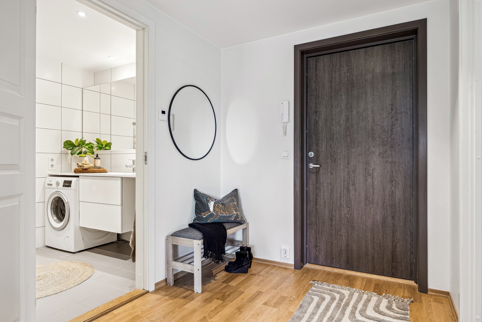 Leiligheten er energimerket med grønn B, noe som kvalifiserer til Grønt boliglån. Galleribilde