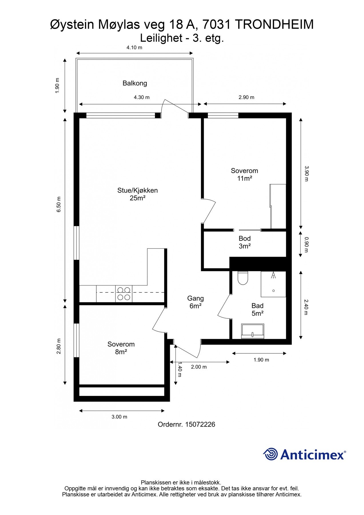 Plantegning. Galleribilde