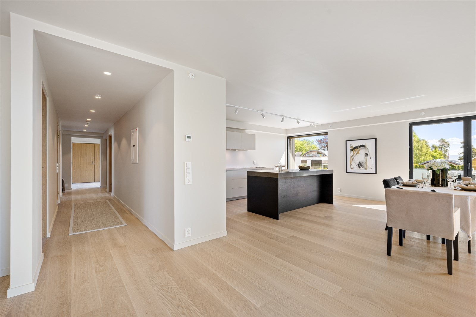 Leiligheten har en meget effektiv planløsning Galleribilde