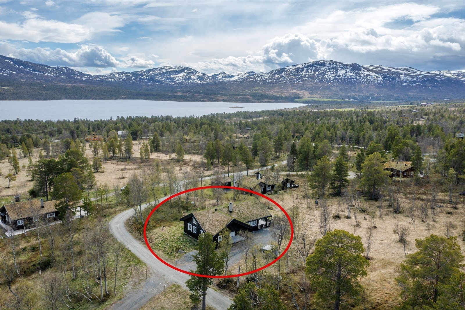 Oversiktsbilde med markering Galleribilde