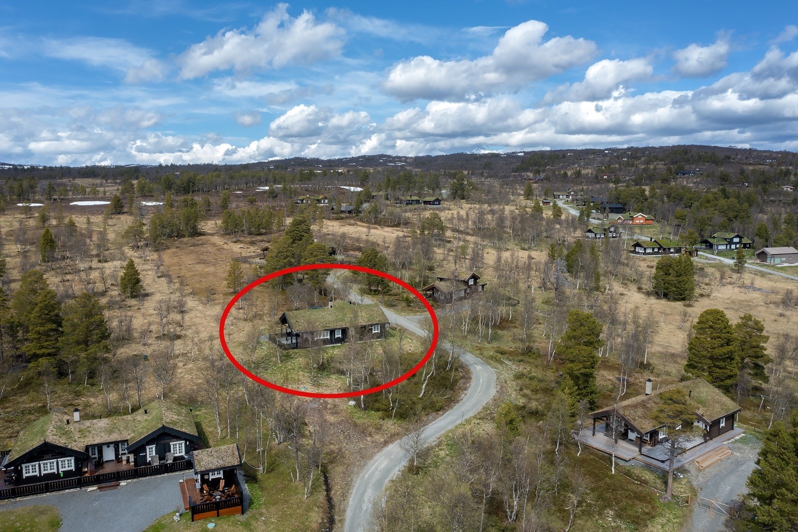 Oversiktsbilde med markering Galleribilde