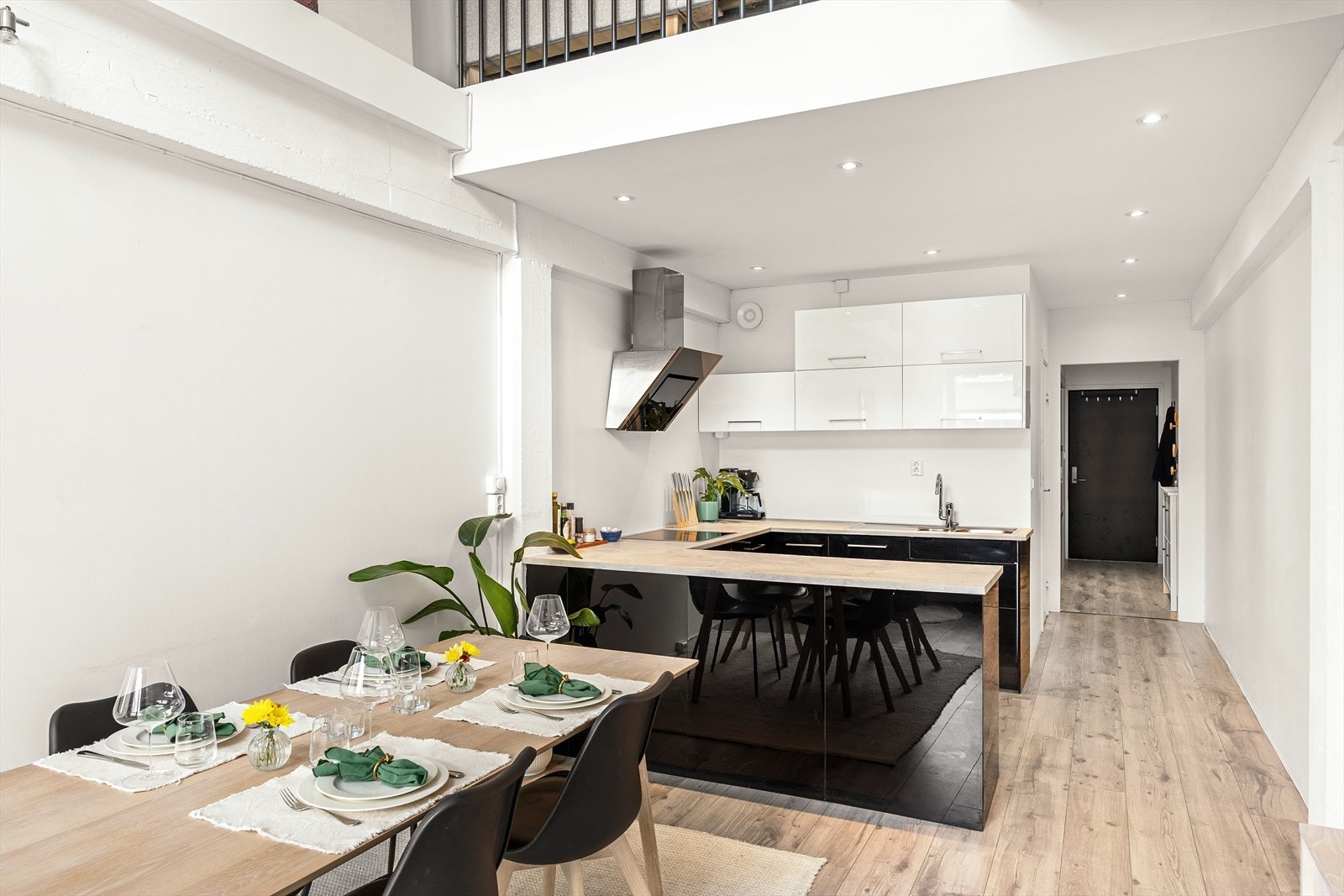 Boligen har en god sosial planløsning Galleribilde