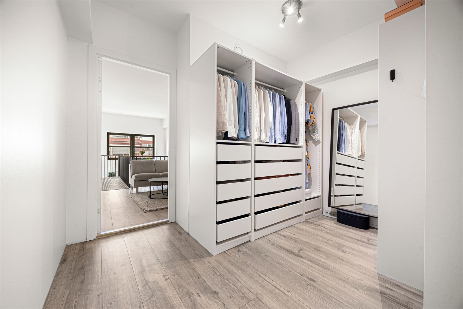 Walk-in-garderobe Galleribilde