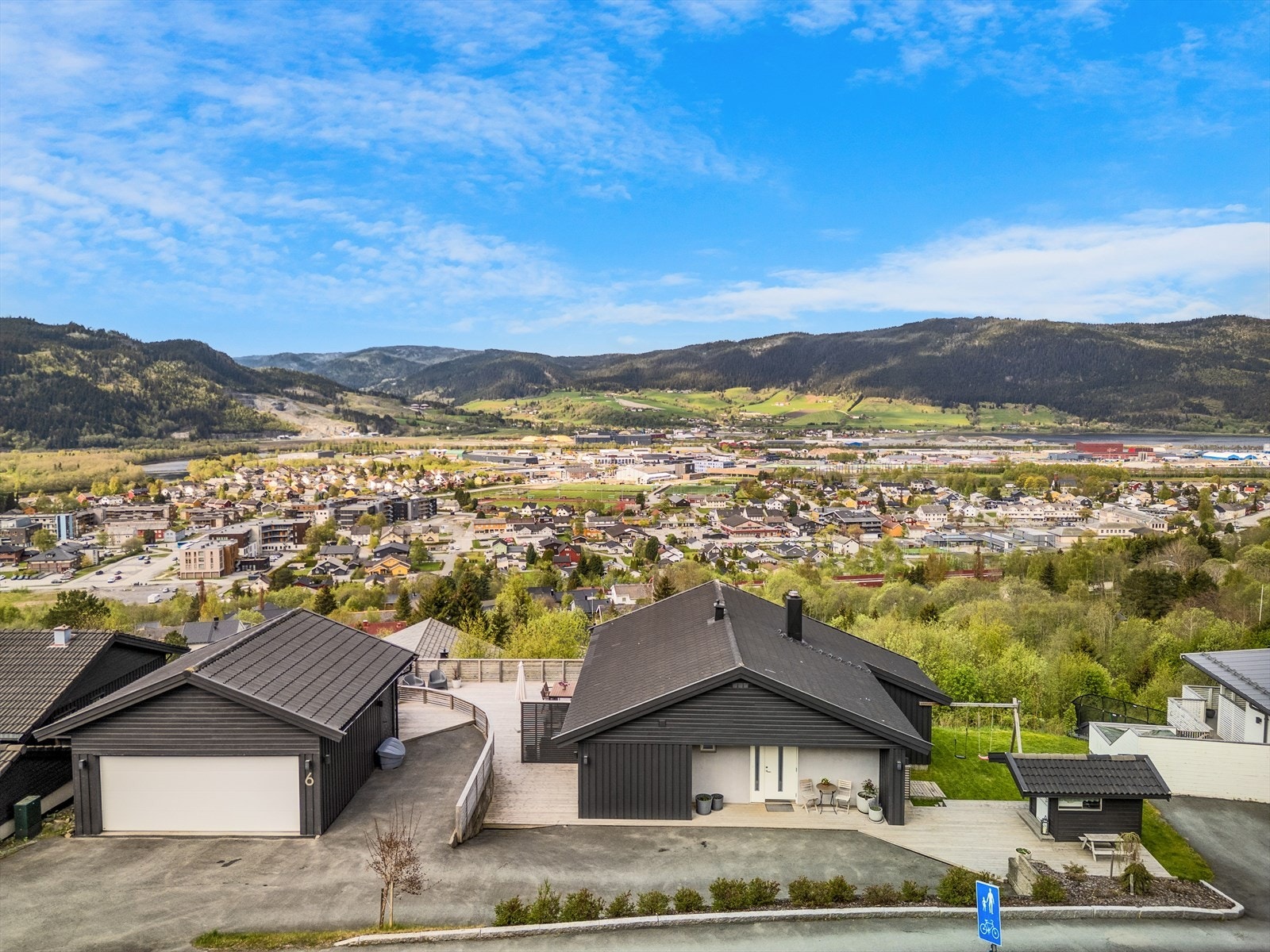 Dronefoto Galleribilde