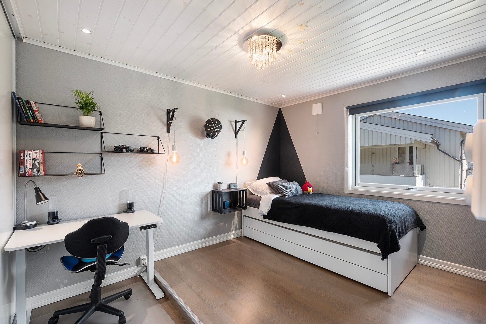 Soverom nr 3 ligger i andre etasje Galleribilde