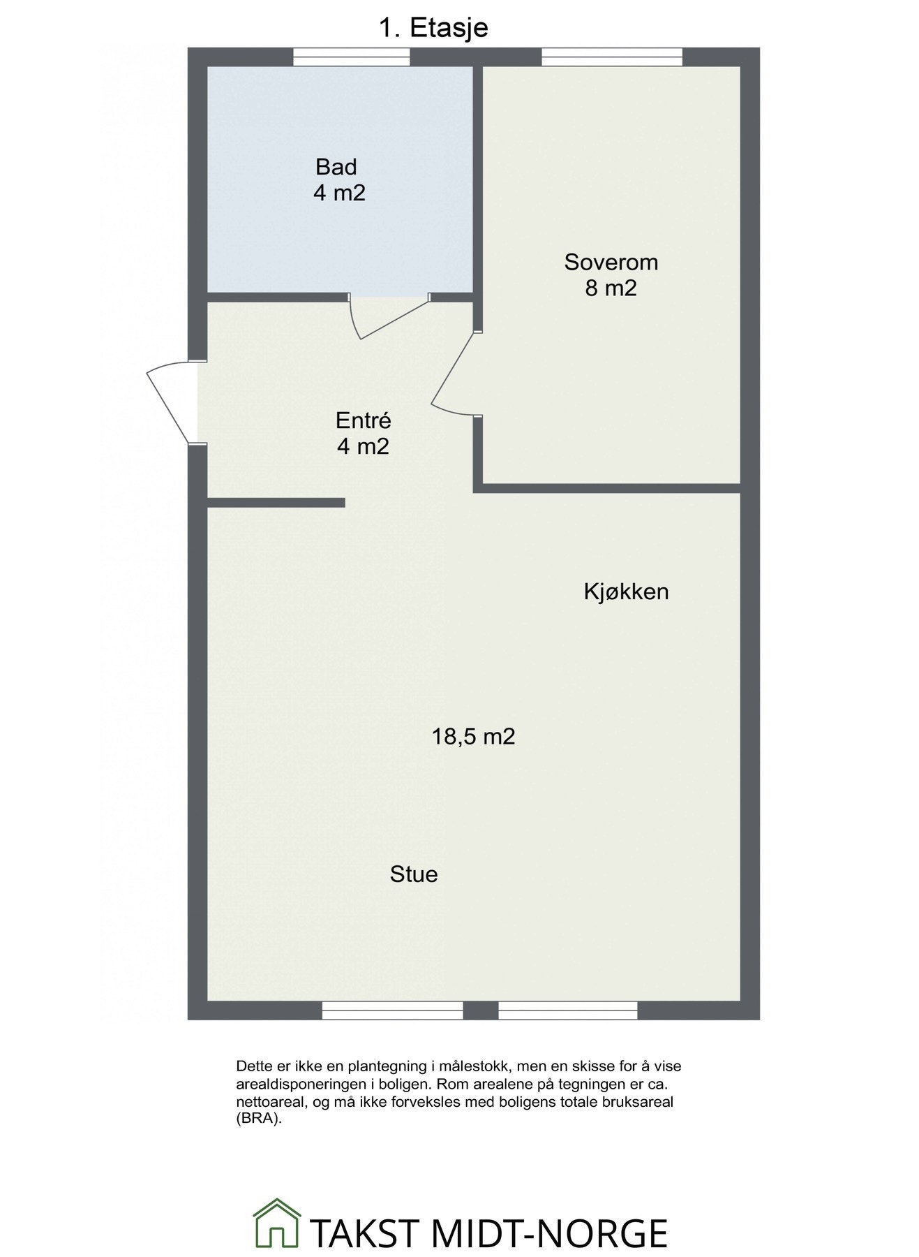 Planskisse. Galleribilde