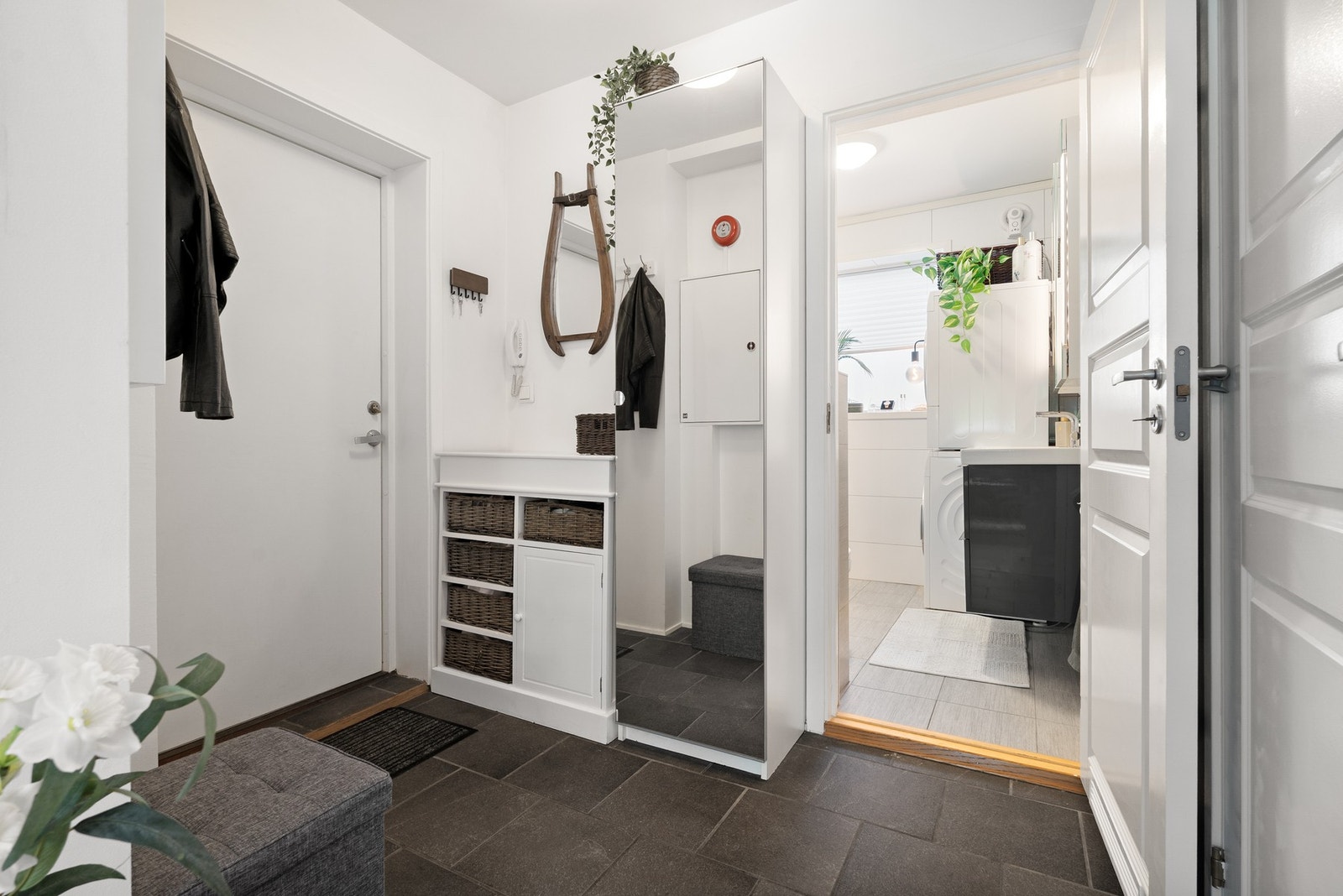 God plass til av- og påkledning. Galleribilde