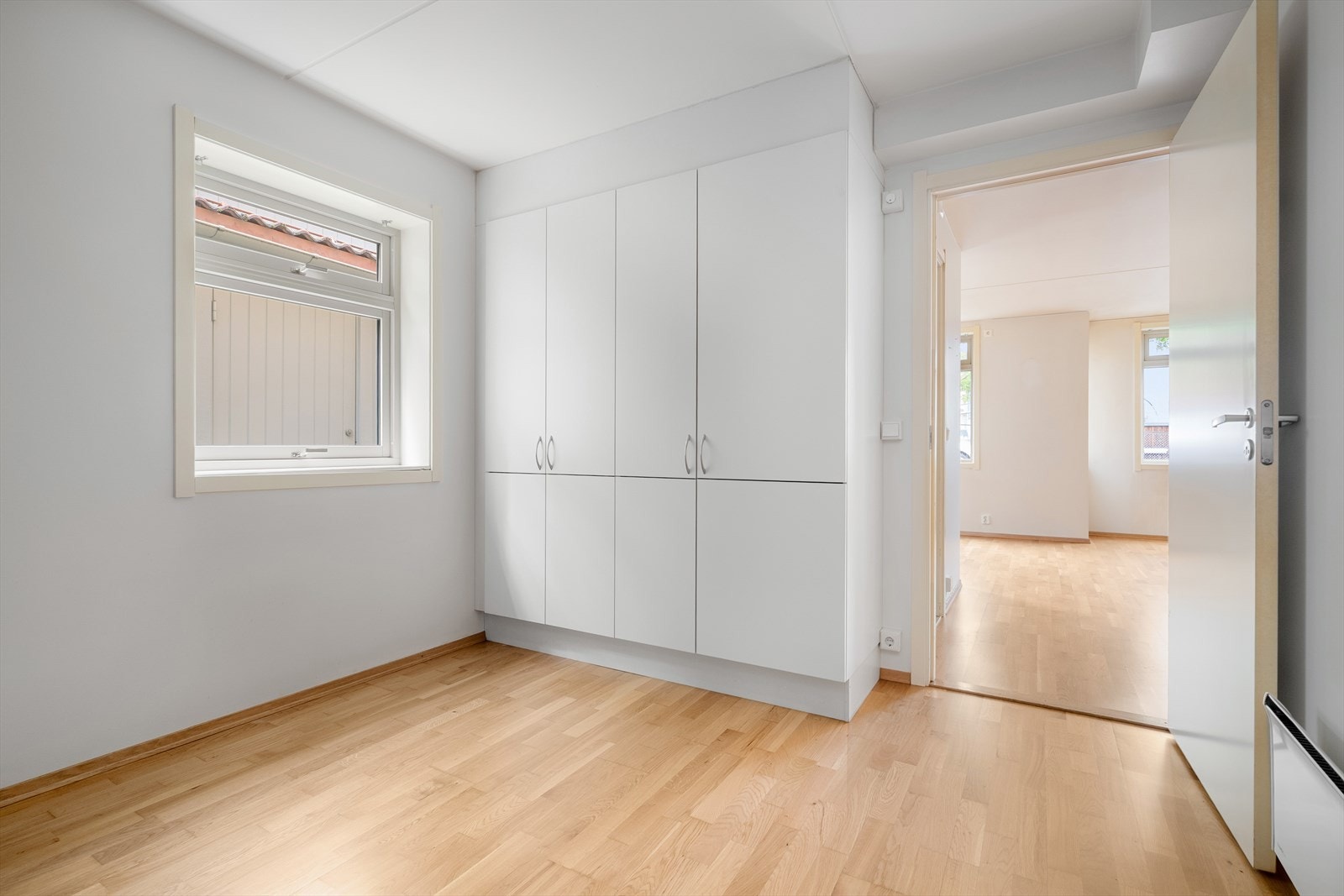 Det er også godt med lagringsplass til klær. Galleribilde