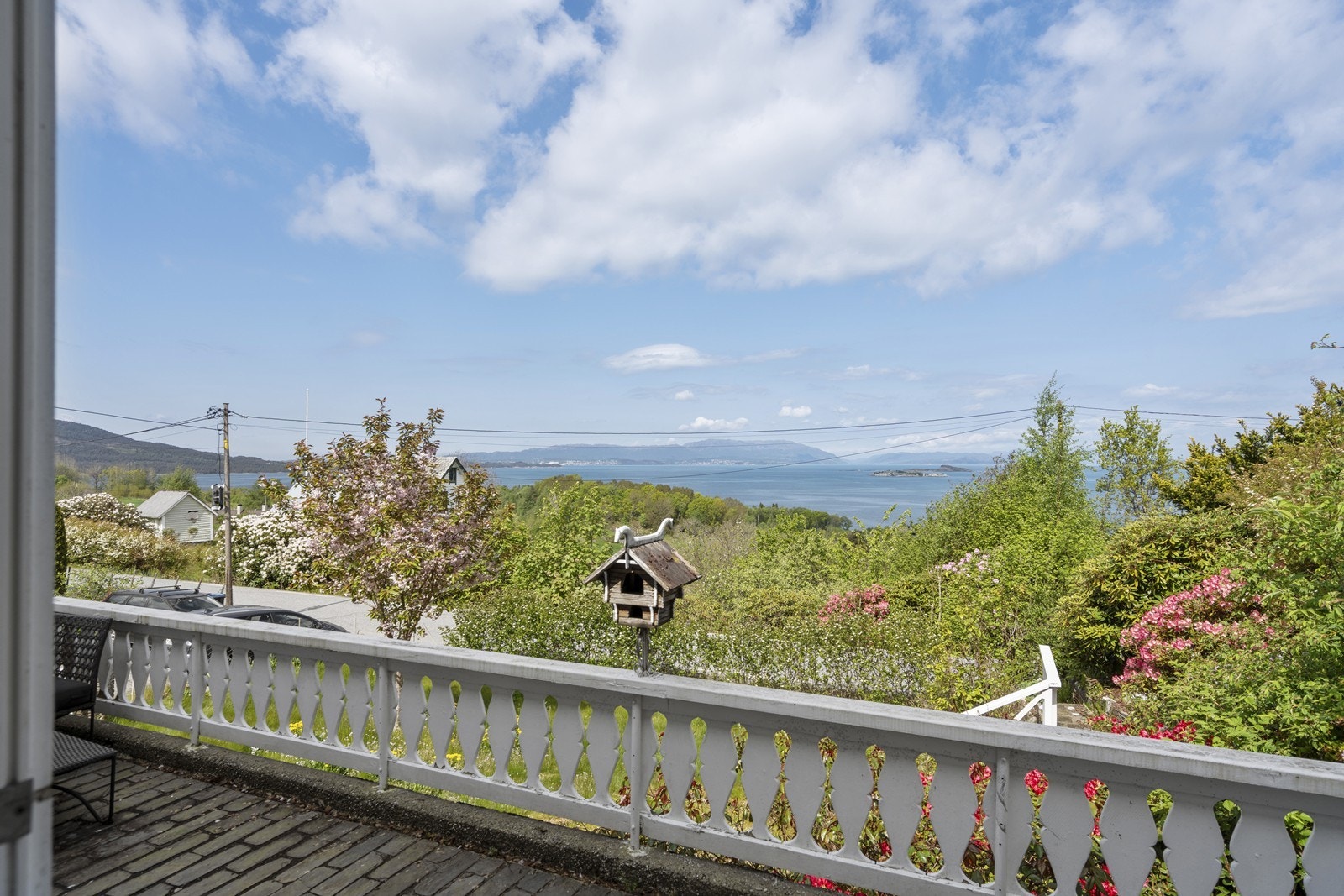 KJW01301Flott utsikt fra boligen Galleribilde