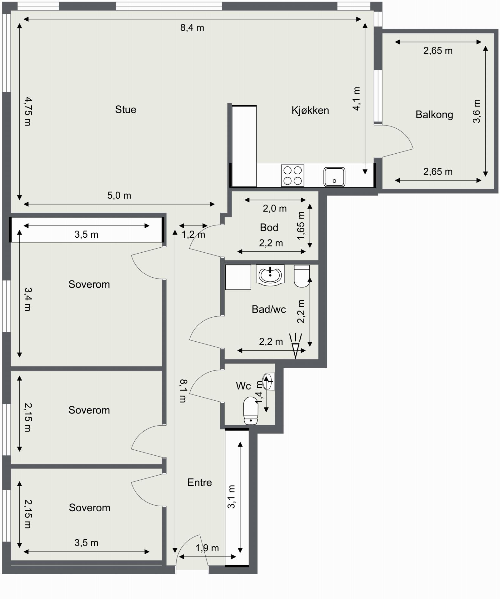 God planløsning Galleribilde