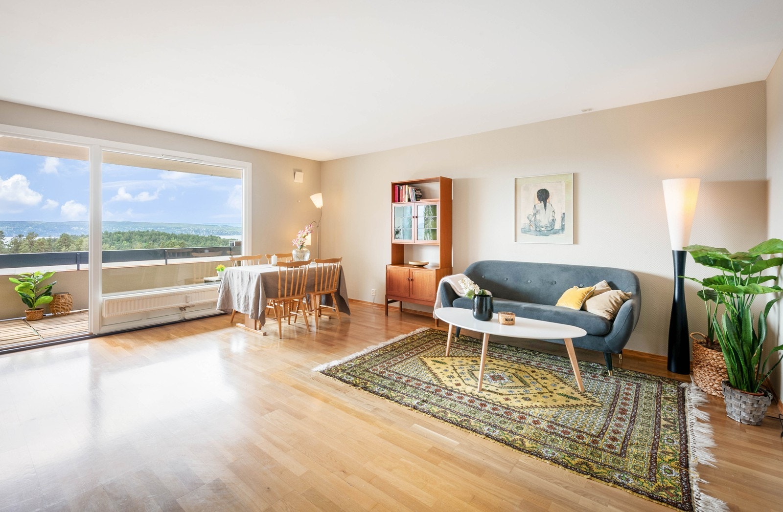 Stor stue med fantastisk utsikt! Galleribilde