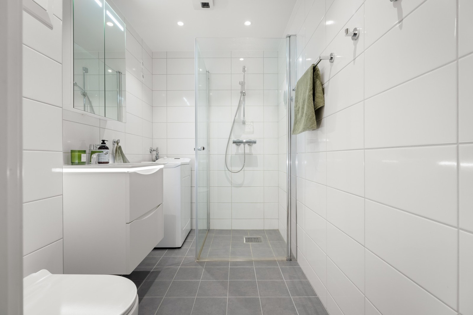 Badet ble rehabilitert av borettslaget i 2022 Galleribilde