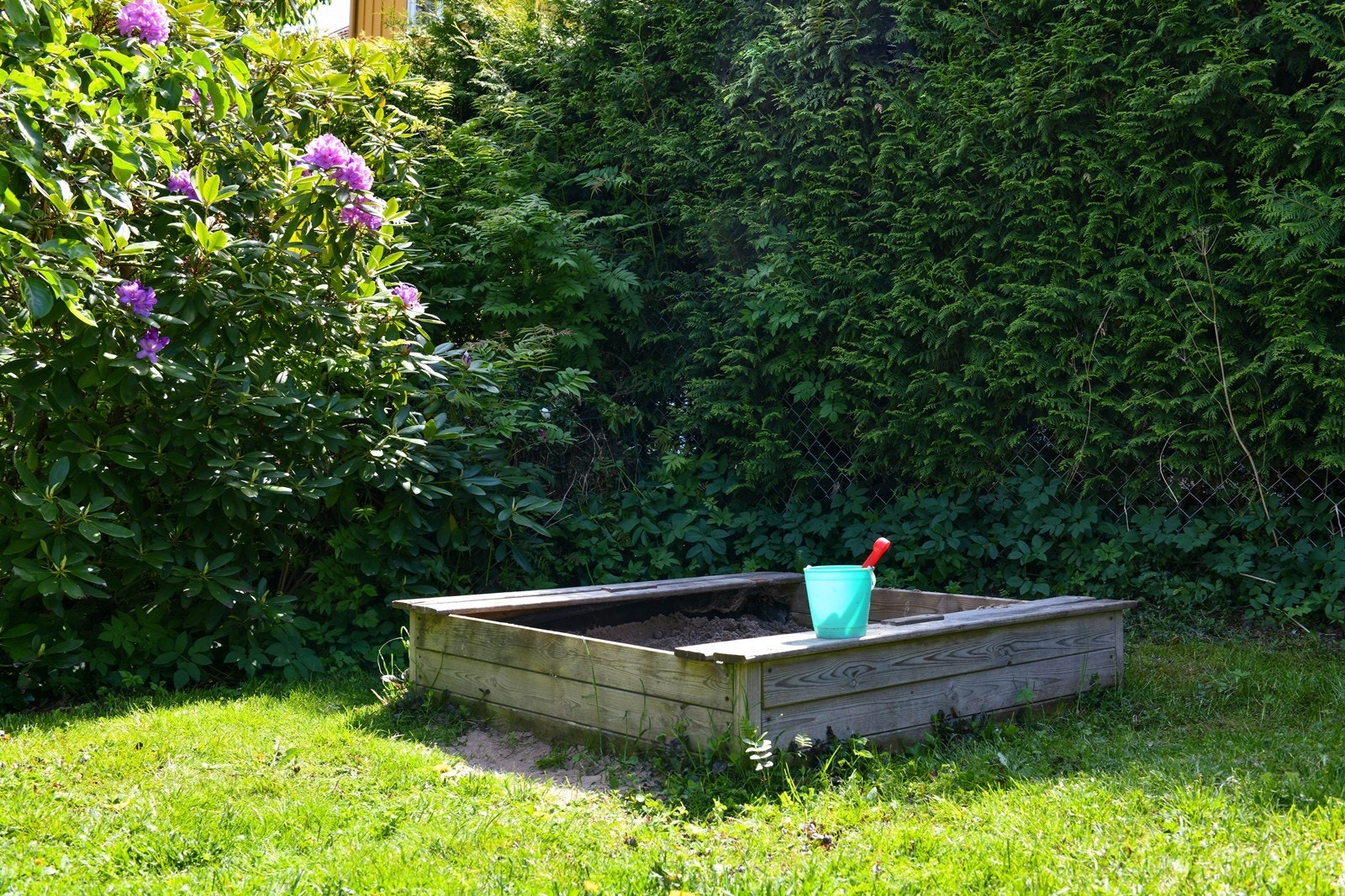 Hagen er et eldorado for små barn. Galleribilde