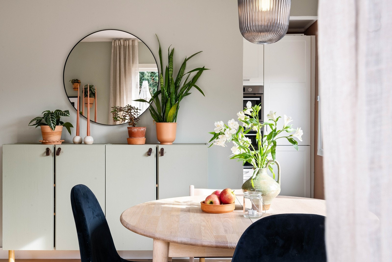 Boligen er malt i delikat farger Galleribilde