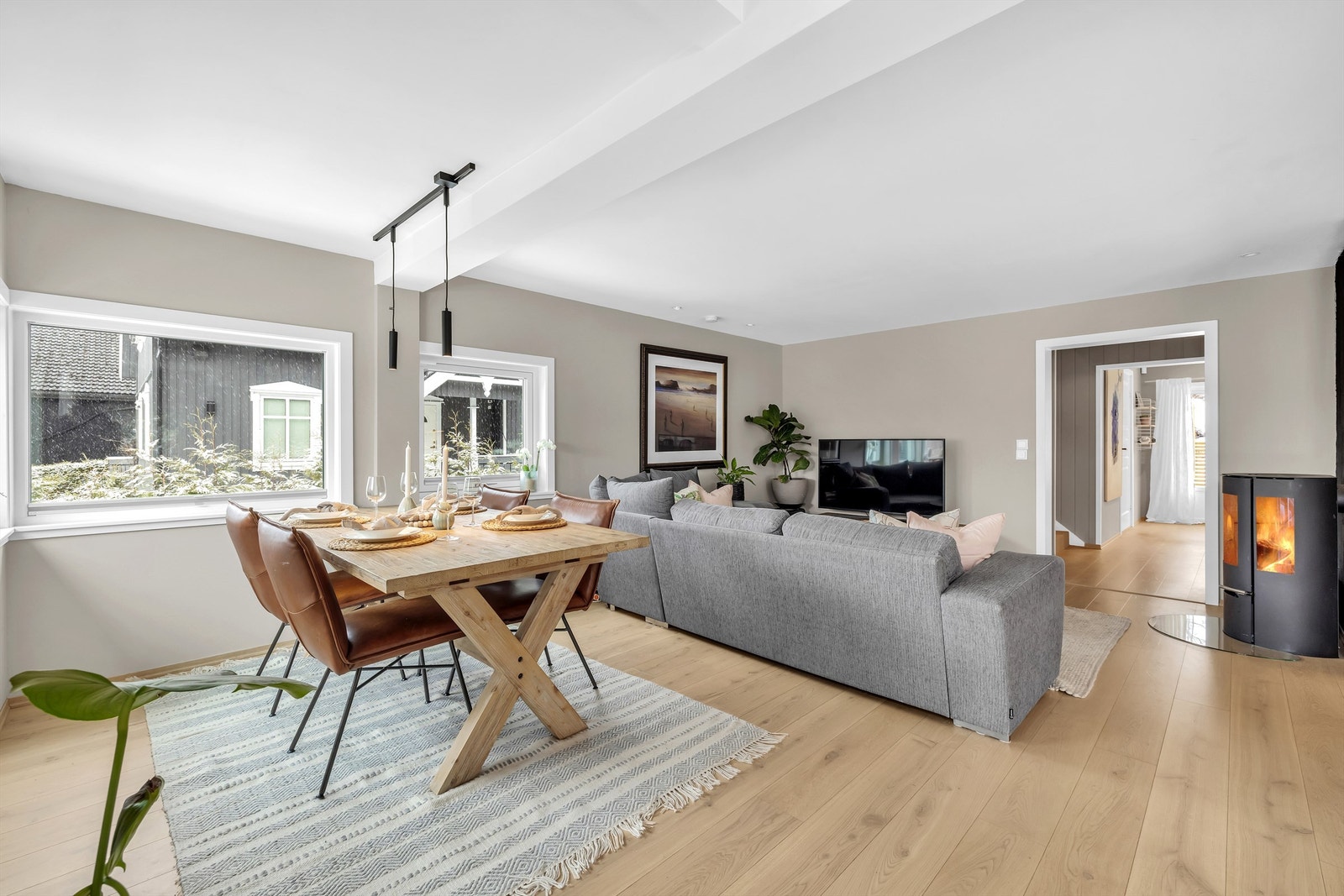 Boligen er betydelig påkostet og modernisert de senere årene. Galleribilde