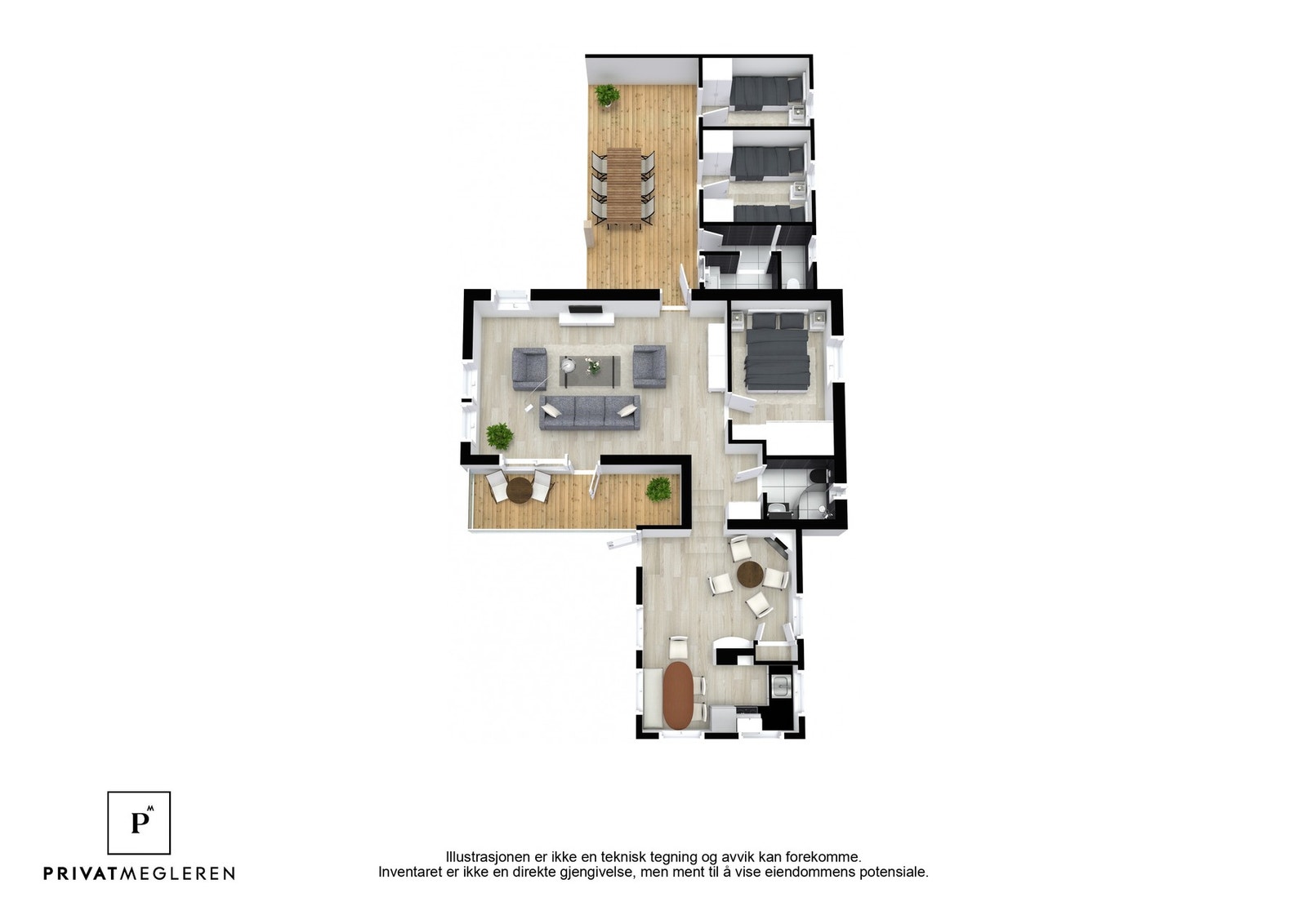 Plantegning. Galleribilde