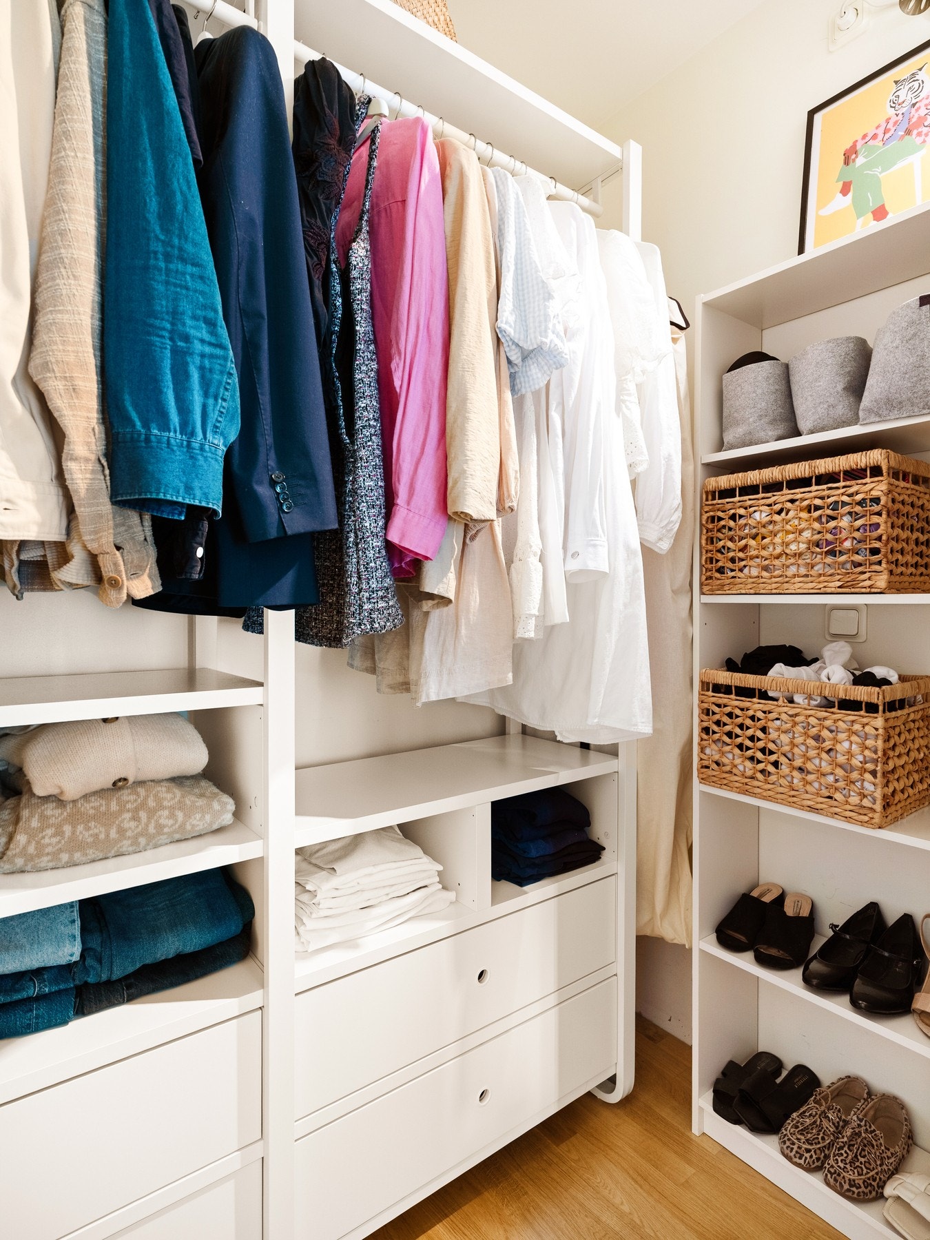 Her har du godt med oppbevaringsplass. Galleribilde