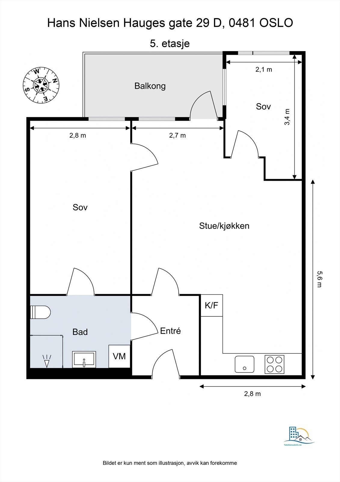 Plantegning til orientering. Galleribilde