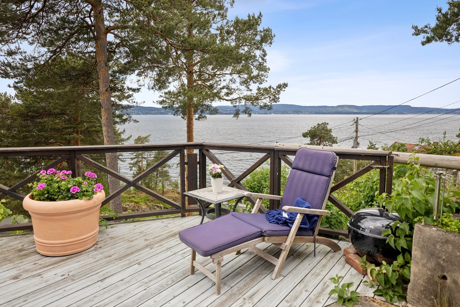 Et perfekt sted for å lene seg tilbake og bare nyte varme sommerdager Galleribilde