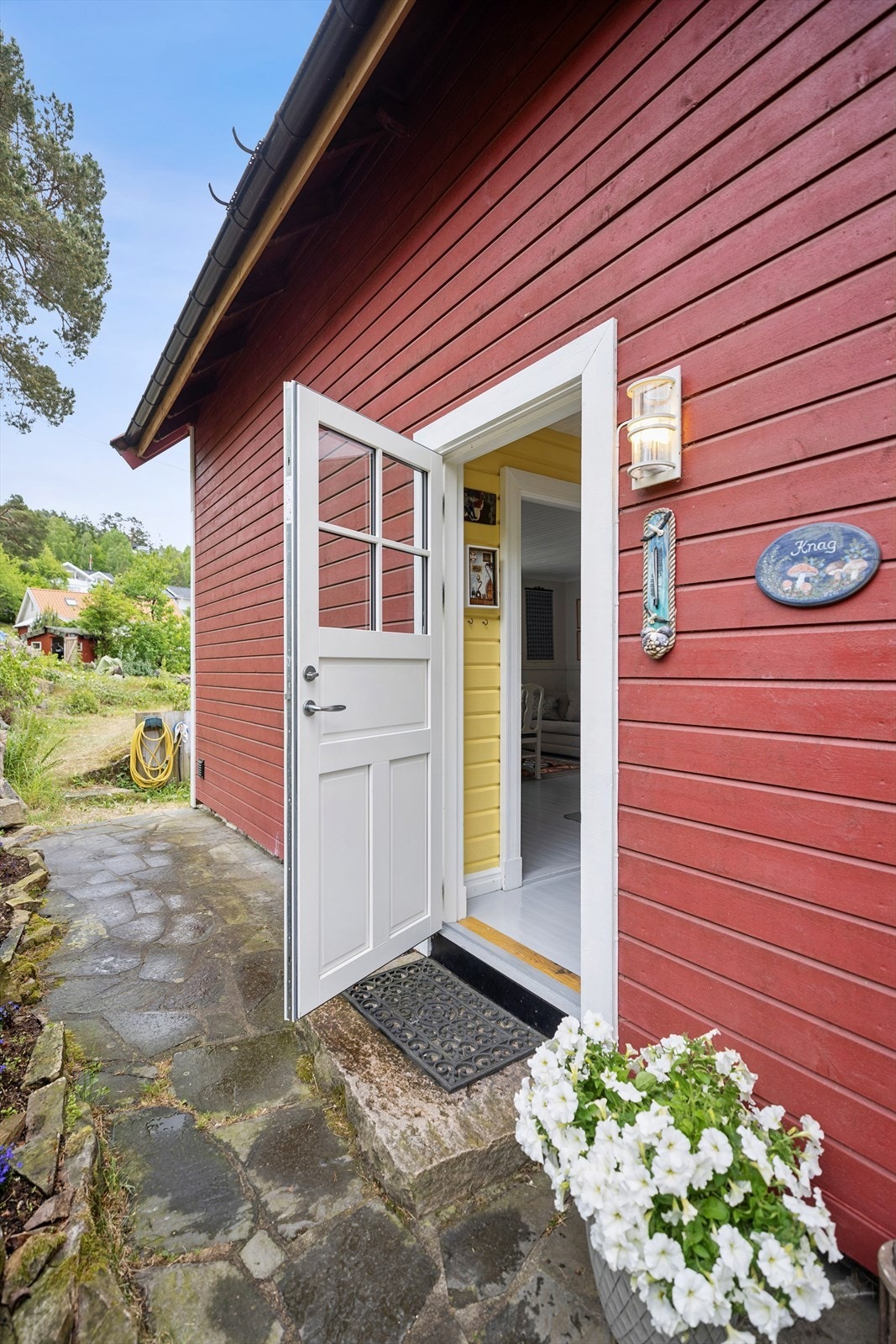 Hyggelig inngangsparti Galleribilde